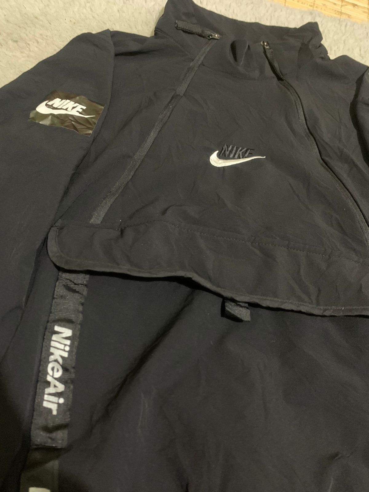 Nike × Vintage Nike Jacket Halfzip Black Size US M / EU 48-50 / 2 - 4 Thumbnail