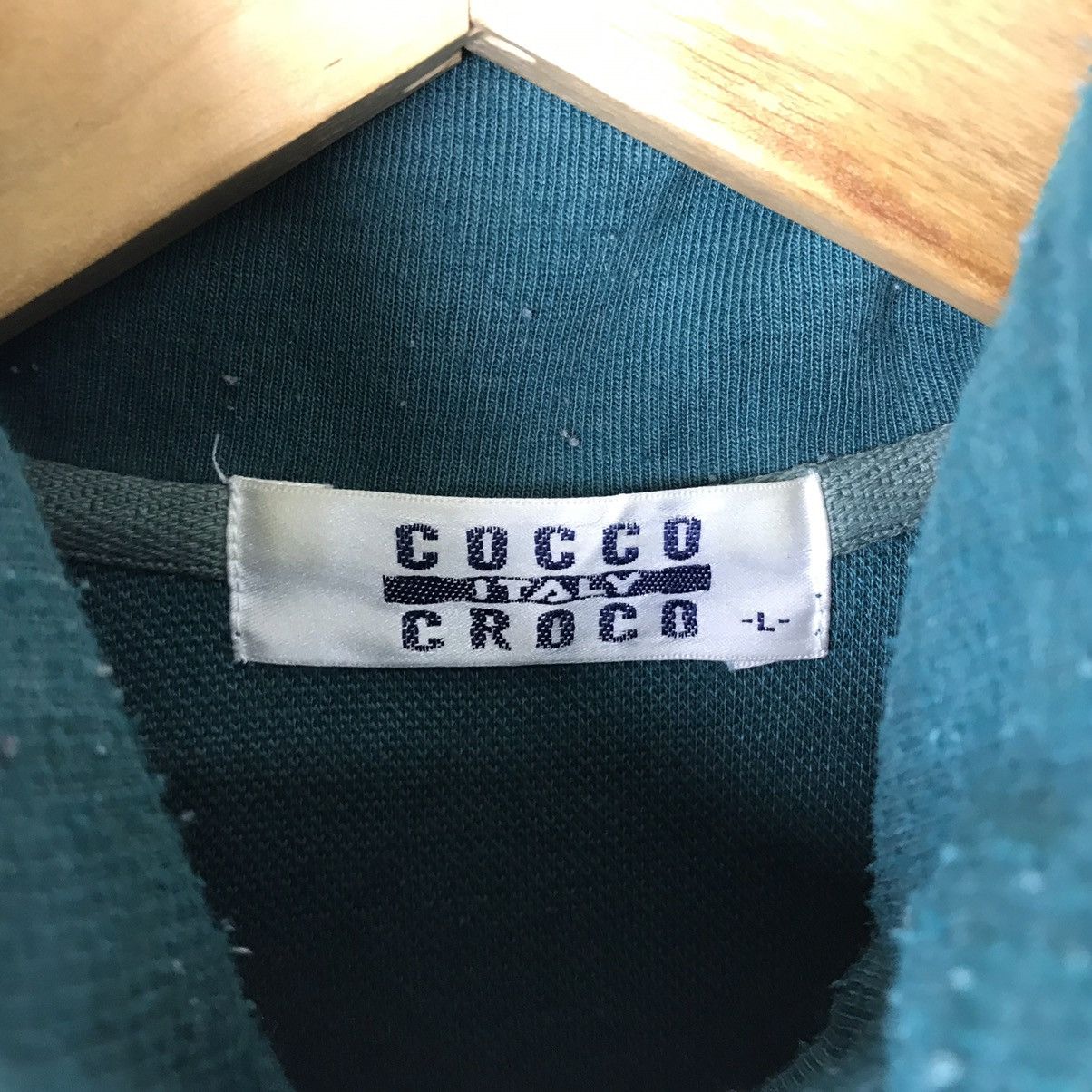 Vintage Vintage COCCO-CROCO Italy Sweatshirt Big Logo Streetwear Size US L / EU 52-54 / 3 - 5 Thumbnail