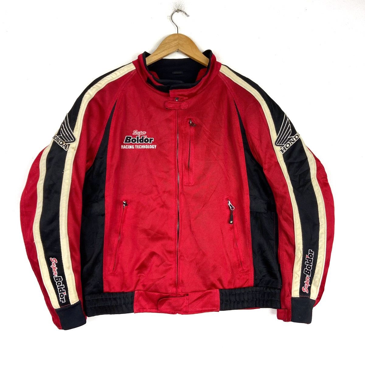 Honda HONDA Super Boldor Racing Technology Motorcycle Jacket Size US L / EU 52-54 / 3 - 1 Thumbnail
