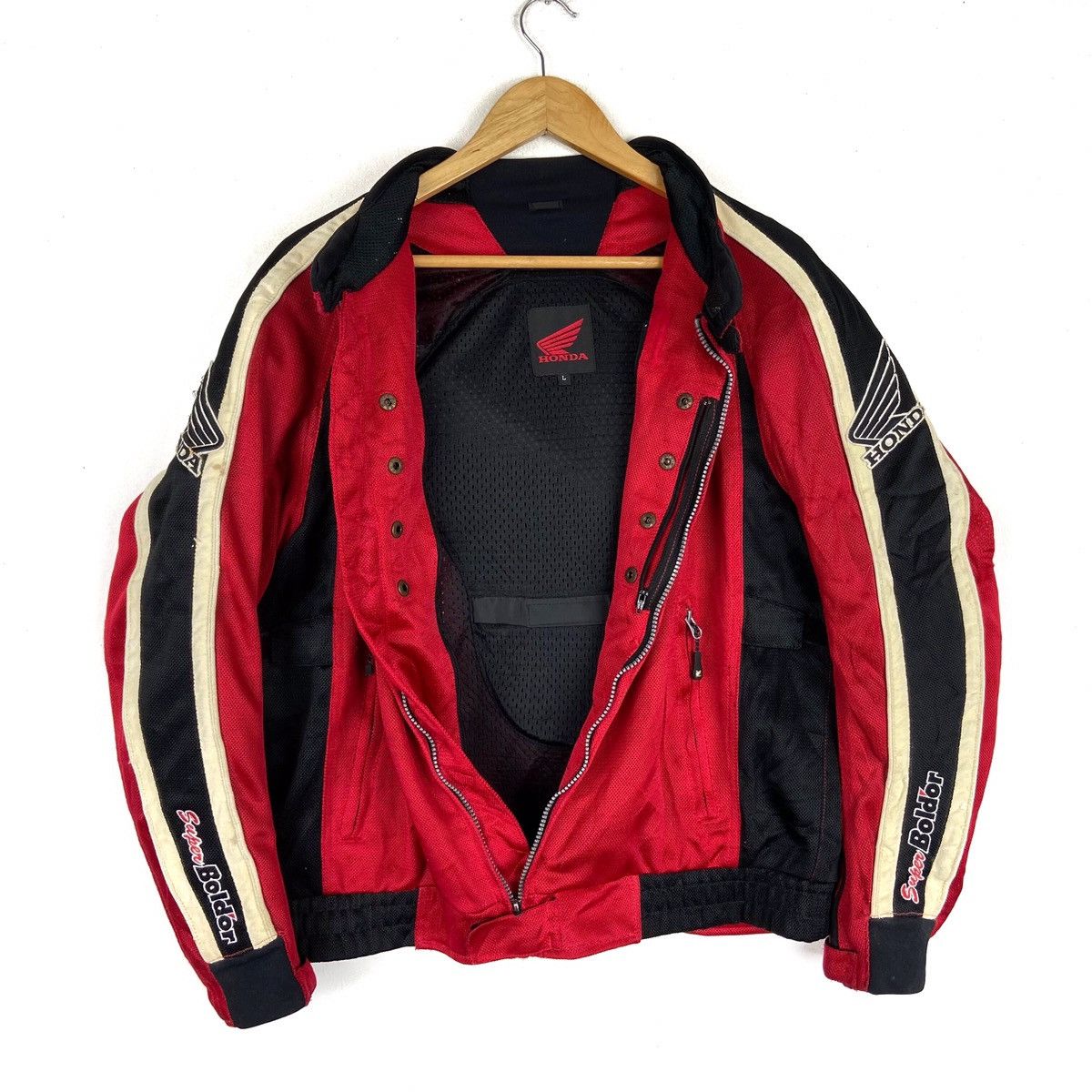 Honda HONDA Super Boldor Racing Technology Motorcycle Jacket Size US L / EU 52-54 / 3 - 6 Thumbnail