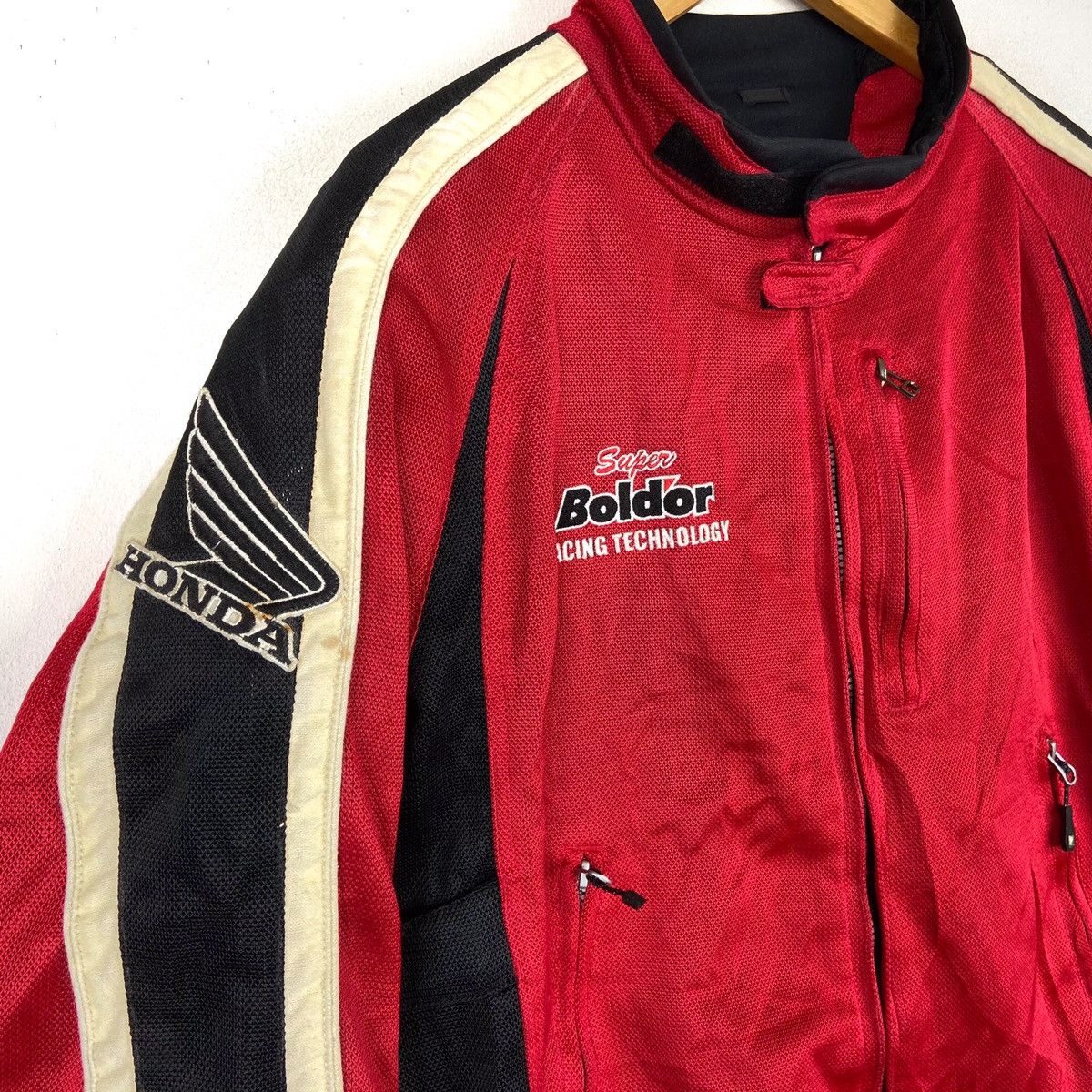 Honda HONDA Super Boldor Racing Technology Motorcycle Jacket Size US L / EU 52-54 / 3 - 3 Thumbnail