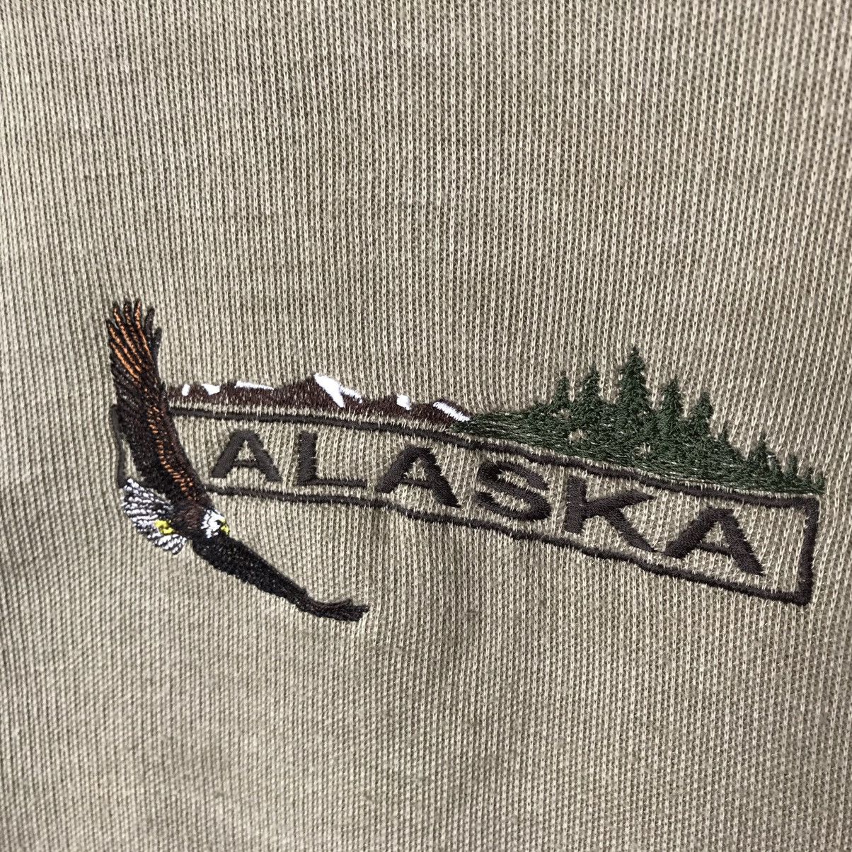 Vintage Vintage ALASKA By Ranegade Club Sweatshirt Size US L / EU 52-54 / 3 - 3 Thumbnail