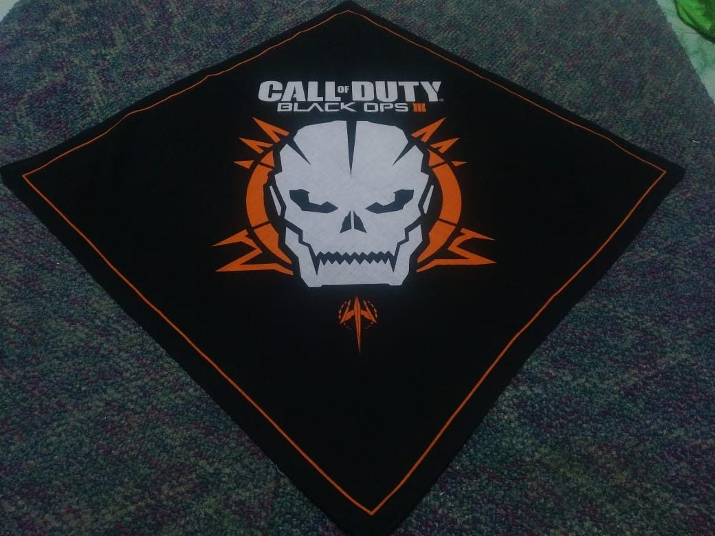 Anime Skull Bandana Handkerchief Call of Duty Size ONE SIZE - 2 Thumbnail
