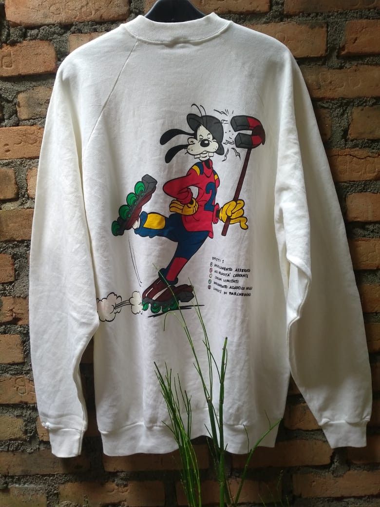 Vintage Vintage Goofy Sweatshirts Made in Italy Size US L / EU 52-54 / 3 - 2 Thumbnail