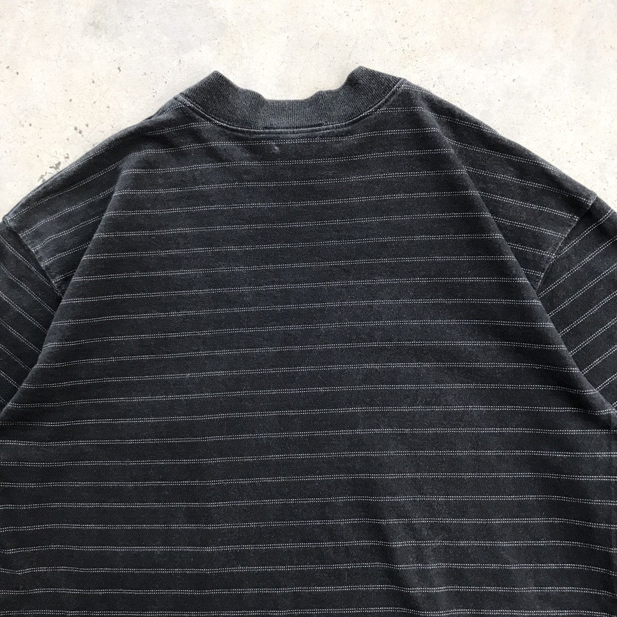 トップス 90s old agnes b homme paris cotton knit VINTAGE AGNES B HOMME MEN PARIS SPELL OUT OVER SIZE T SHIRT S -NOT