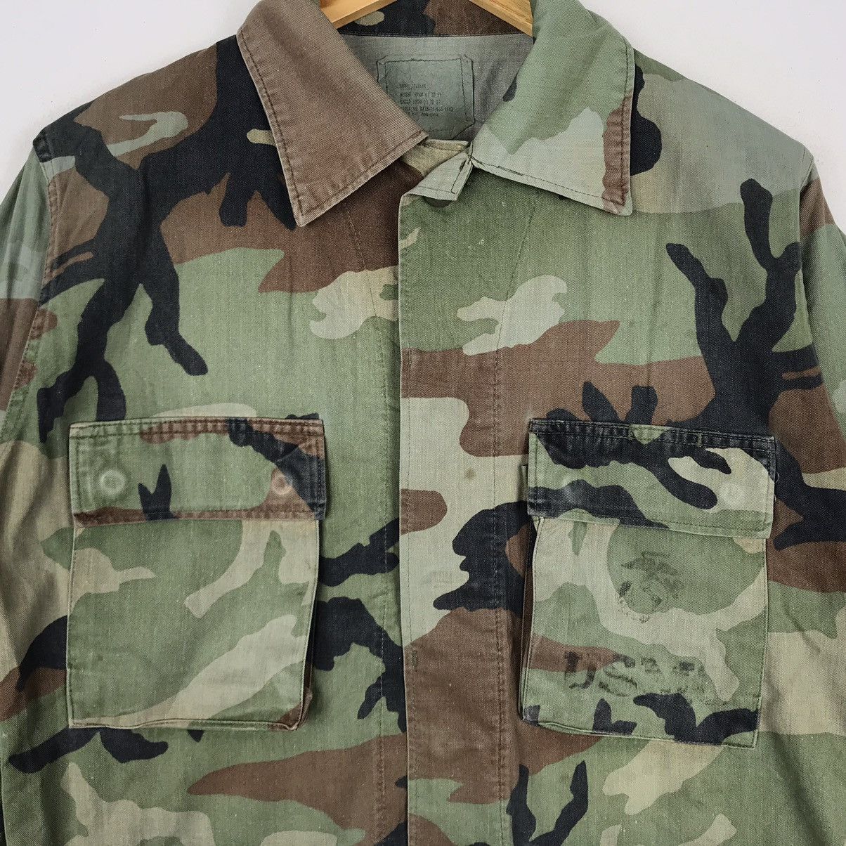 Vintage Vintage USMC United States Marine Corps Camouflage Jacket Size US M / EU 48-50 / 2 - 2 Thumbnail