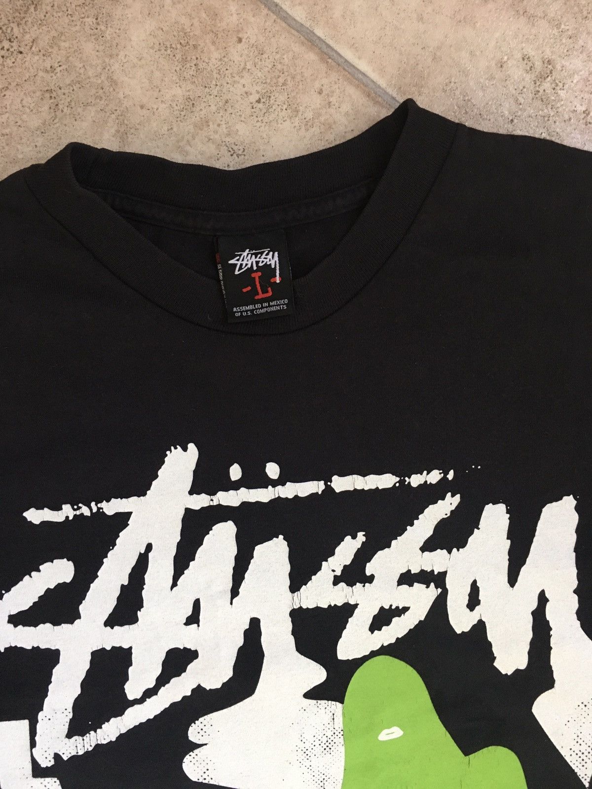 Dover Street Market × Stussy 90s Stussy London Tee Carhartt Dickies Size US L / EU 52-54 / 3 - 2 Thumbnail