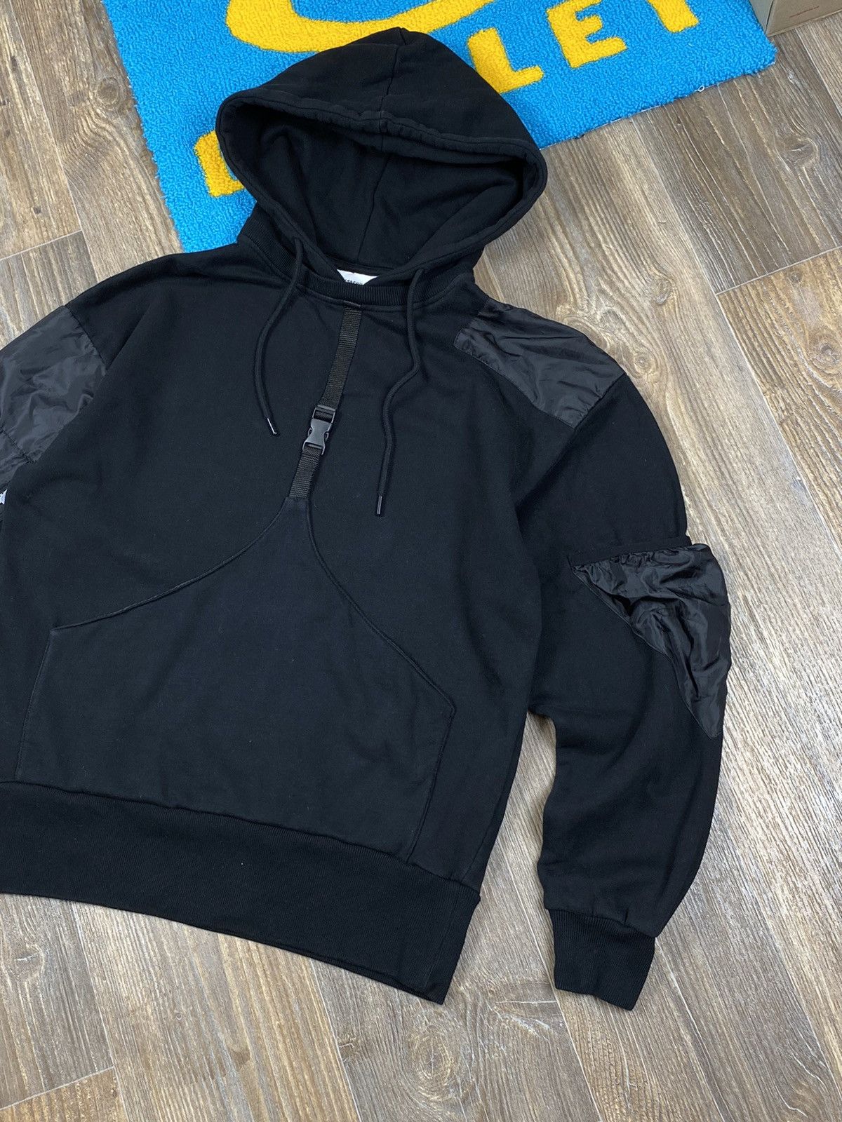 Han Kjobenhavn Han Kjobenhavn black patch hoodie multi pocket hoodie Size US M / EU 48-50 / 2 - 2 Thumbnail