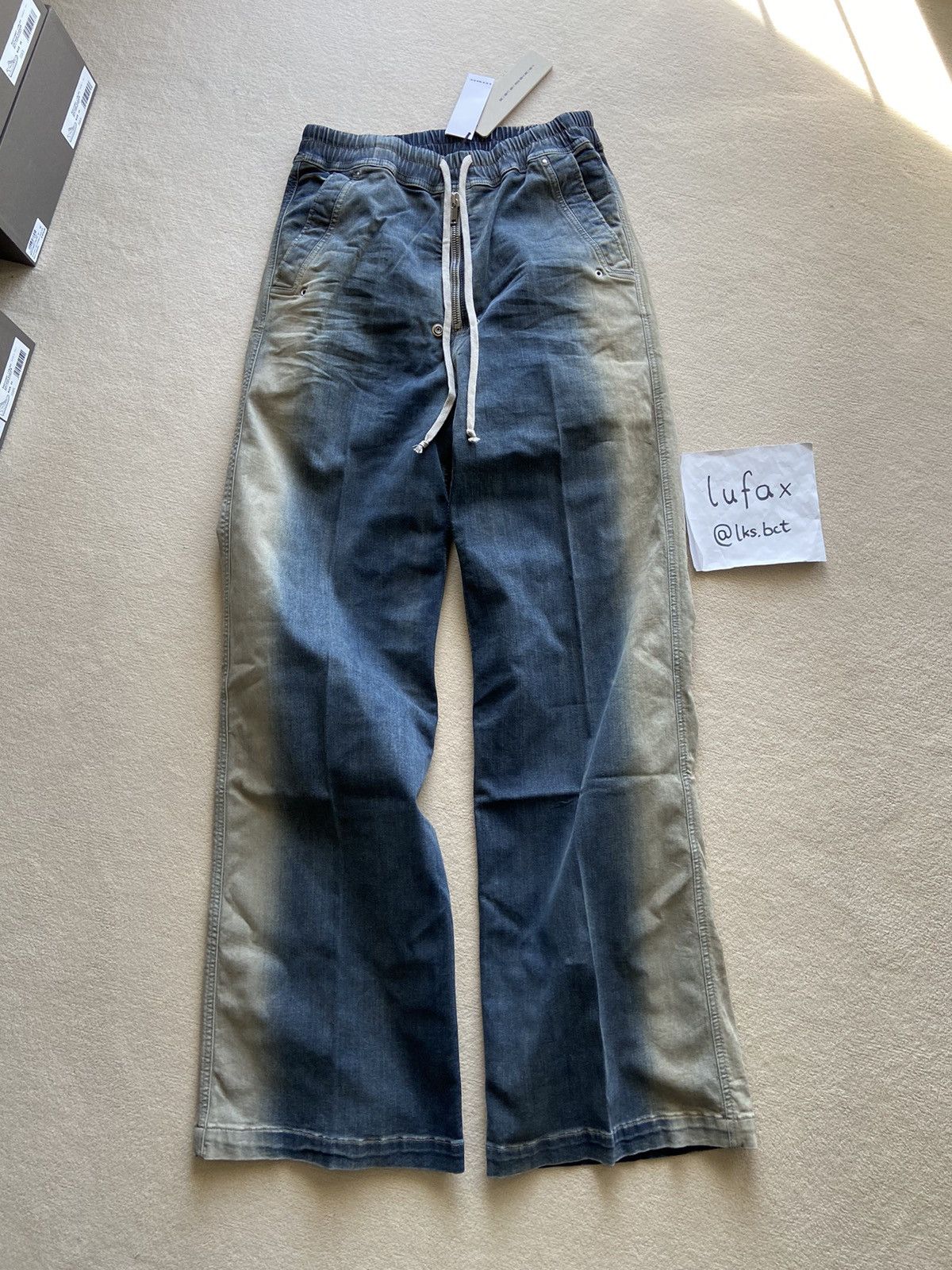 Rick Owens × Rick Owens Drkshdw RARE SS23 EDFU GETH BELA MINERAL 