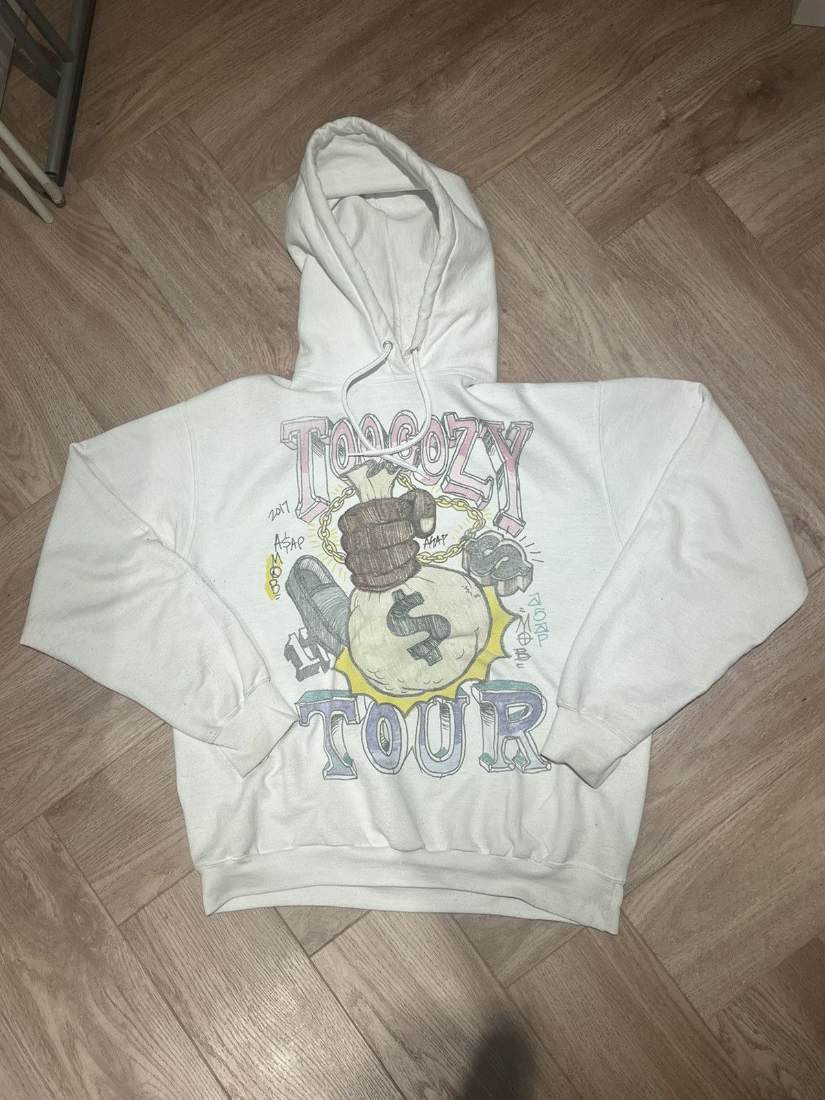 ✈ A$AP MOB TOO COZY TOUR (2017) Tシャツ A$AP MOB TOO COZY TOUR 2017 T-Shirt Large ASAP YAMS RIP rare