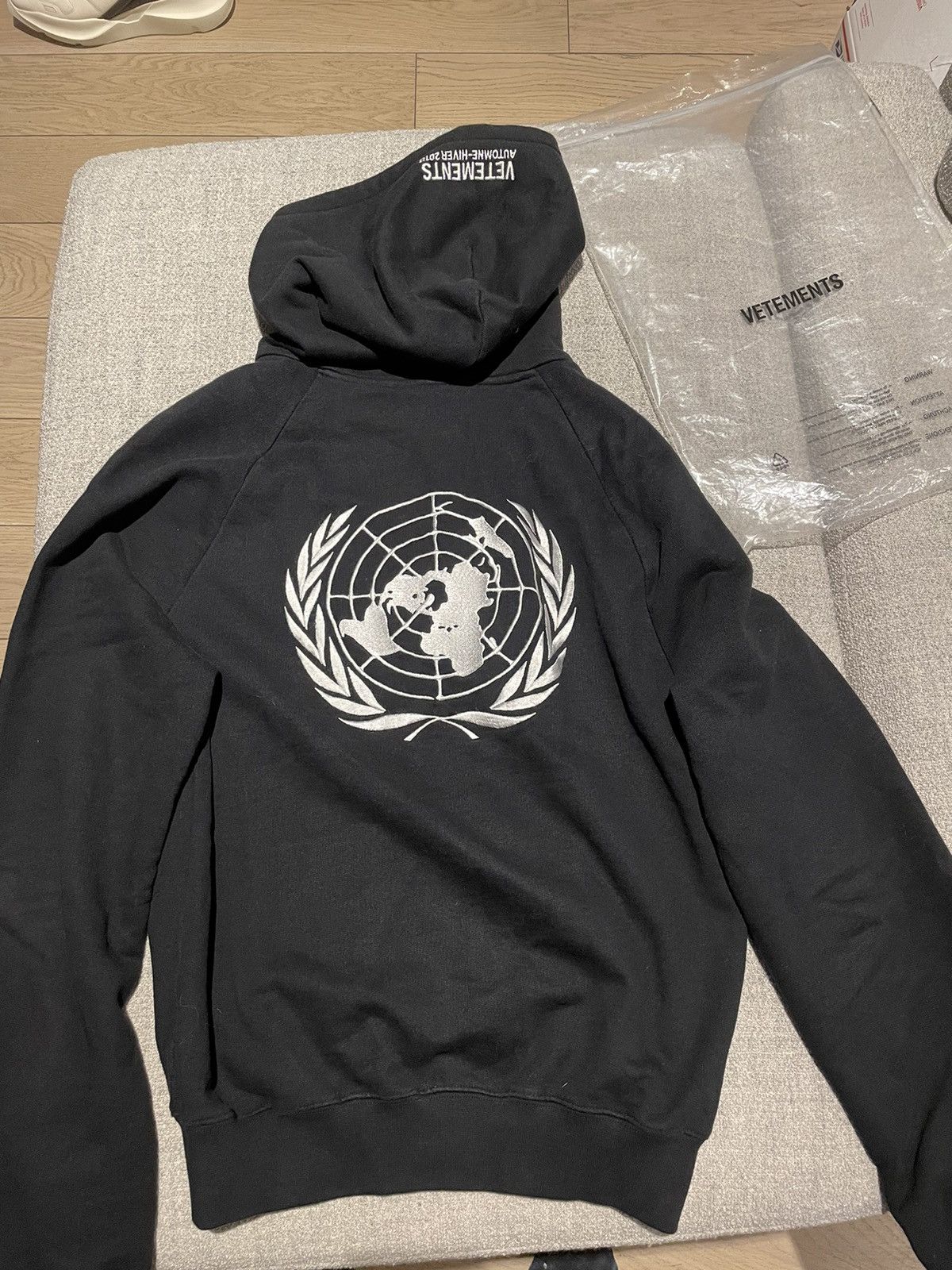 Vetements Vetements Free Hugs Hoodie, like new, size S | Grailed