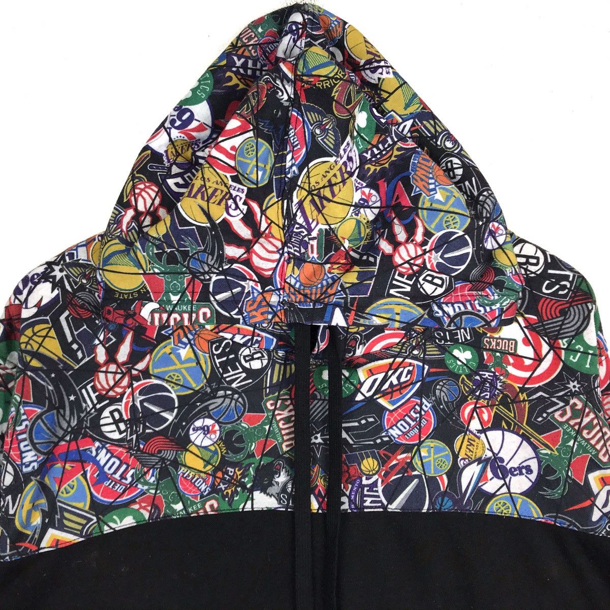 NBA Vintage NBA Hoodies All Over Print Usa Basketball Sport Size US XXL / EU 58 / 5 - 3 Thumbnail