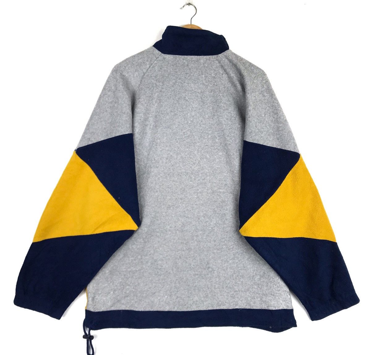 Descente × Vintage Vintage 90s MICHIGAN University Fleece Jacket NCAA Size US XL / EU 56 / 4 - 3 Thumbnail