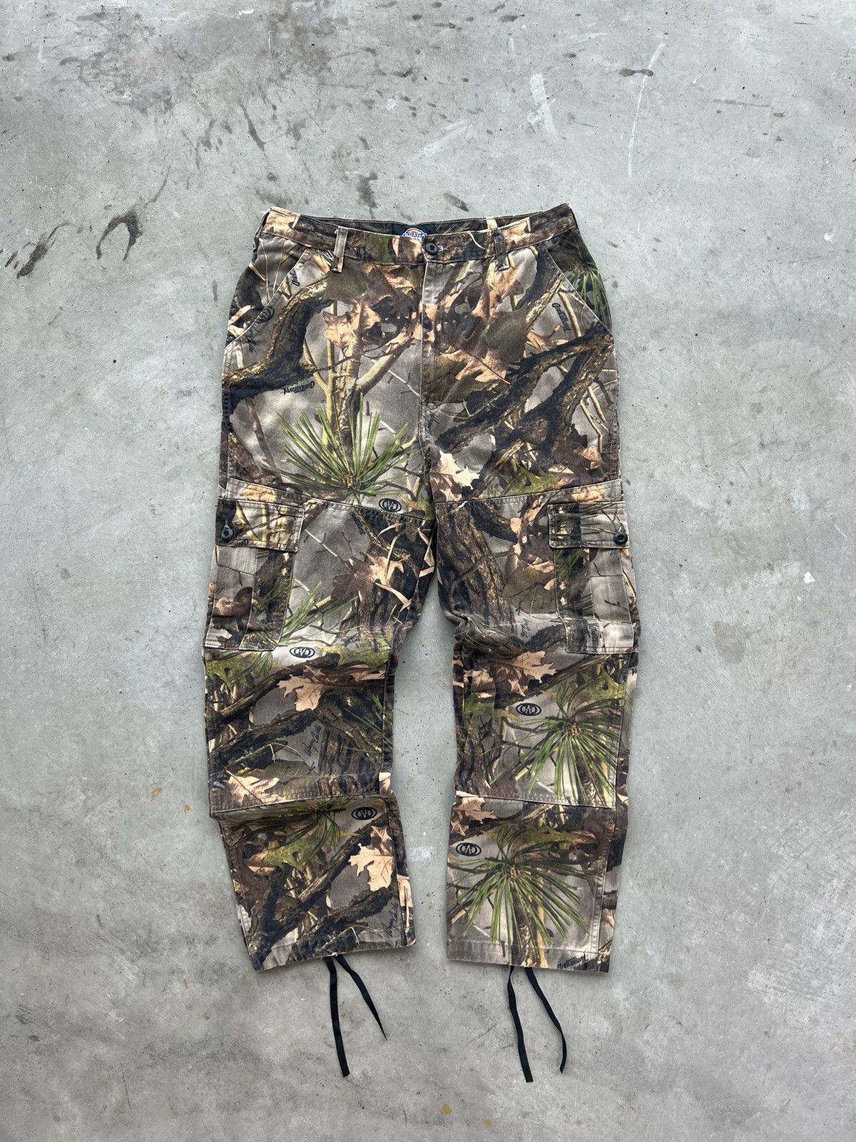 Dickies Vintage 90’s Dickies Camouflage Cargo Pants Utility Pants Size US 36 / EU 52 - 4 Thumbnail