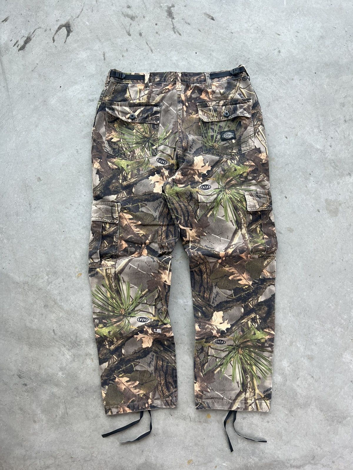 Dickies Vintage 90’s Dickies Camouflage Cargo Pants Utility Pants Size US 36 / EU 52 - 3 Thumbnail