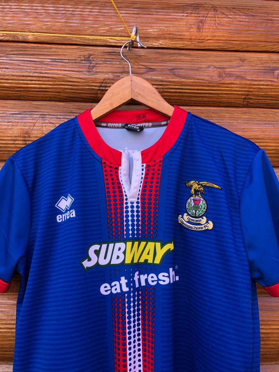 Vintage Inverness Caledonian Thistle FC Football Shirt Soccer Jersey Size US S / EU 44-46 / 1 - 2 Thumbnail