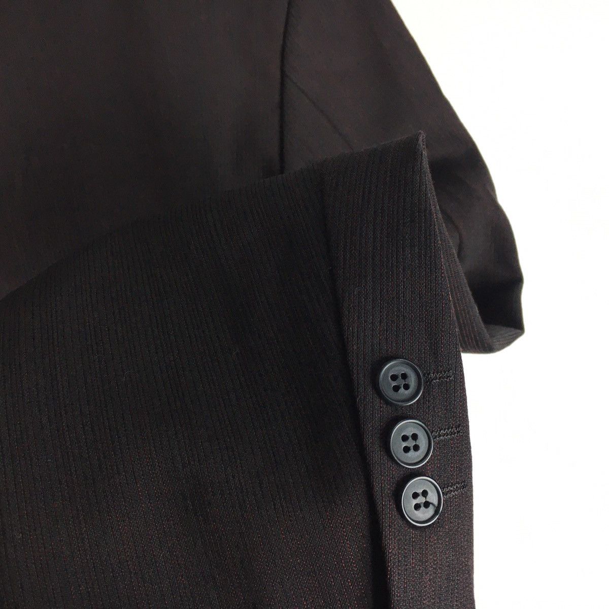 Yohji Yamamoto AAR “ Against All Risk” YOHJI YAMAMOTO Blazer Wool Cashmere Size 44R - 6 Thumbnail
