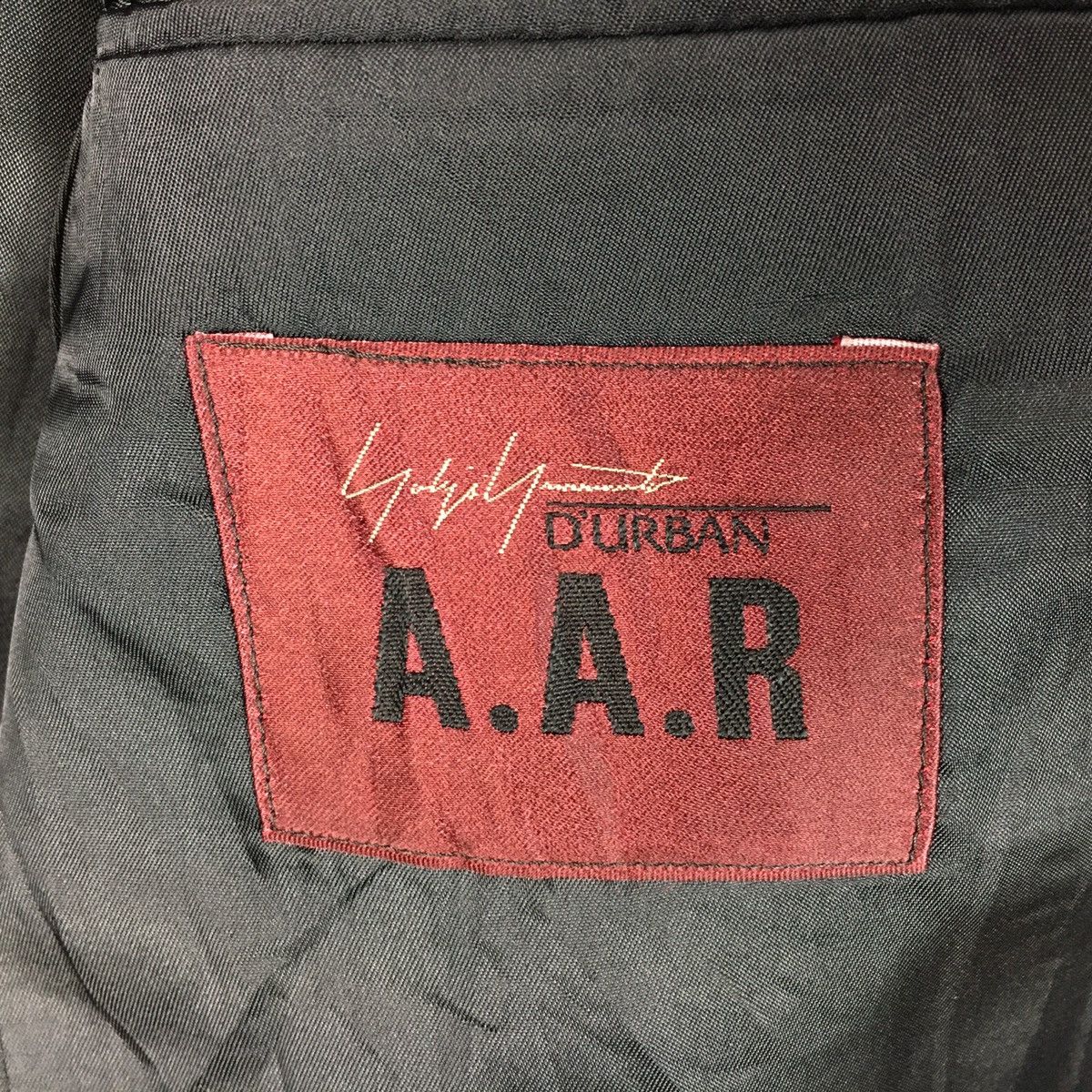 Yohji Yamamoto AAR “ Against All Risk” YOHJI YAMAMOTO Blazer Wool Cashmere Size 44R - 8 Thumbnail