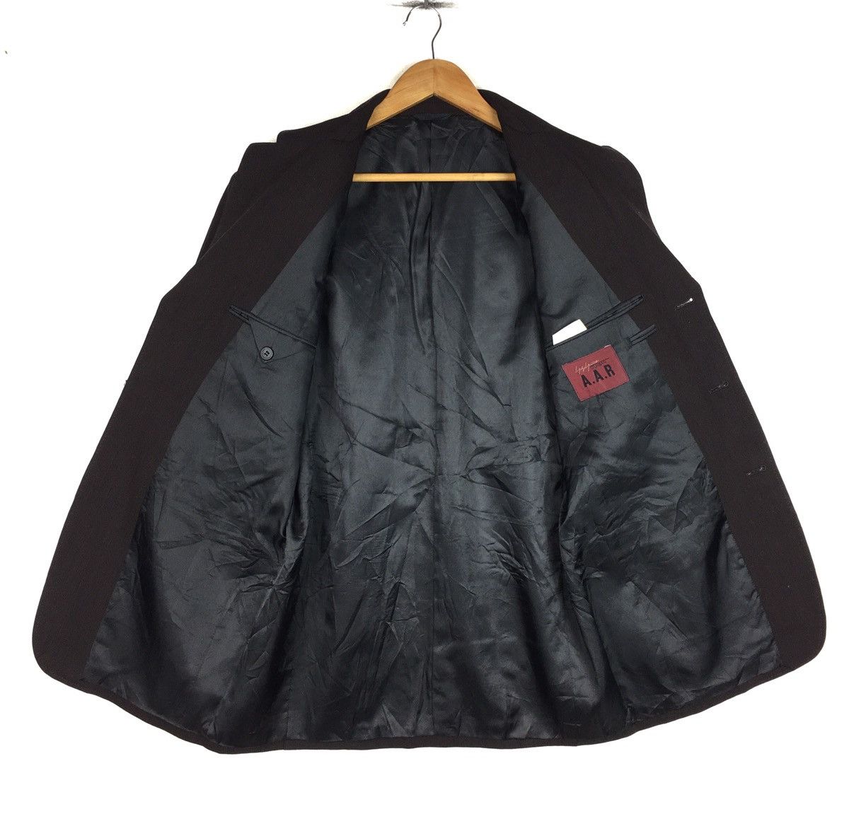 Yohji Yamamoto AAR “ Against All Risk” YOHJI YAMAMOTO Blazer Wool Cashmere Size 44R - 5 Thumbnail