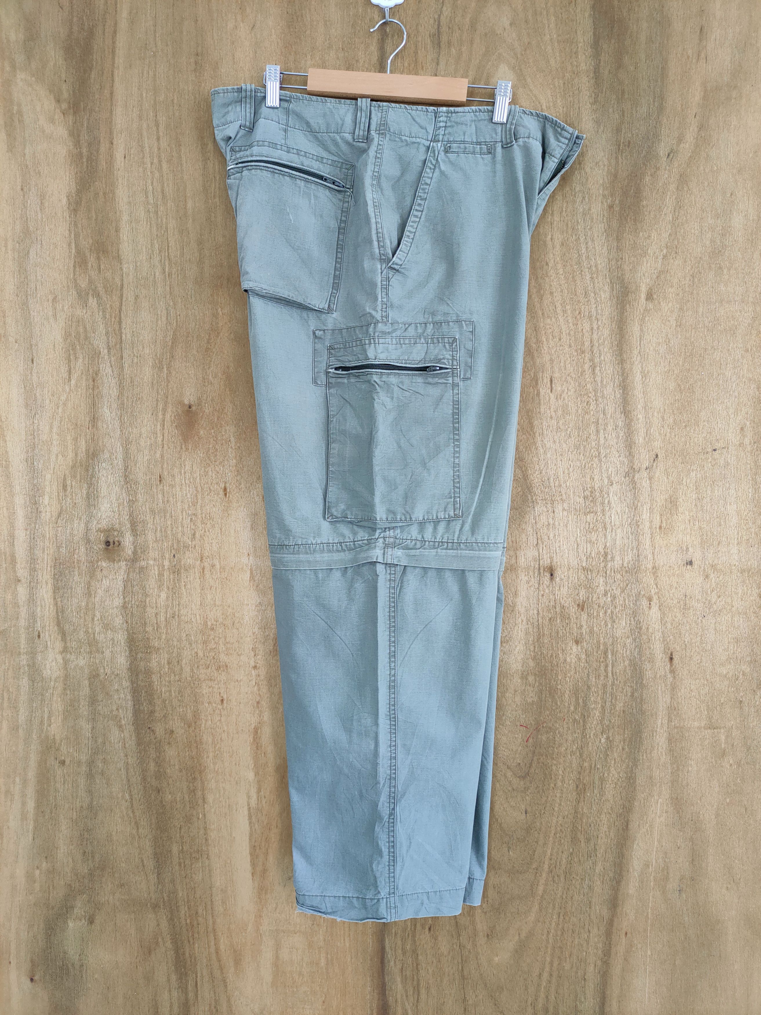 Japanese Brand × Vintage GAP 2 STEP FADED BAGGY CARGO PANTS Size US 36 / EU 52 - 10 Thumbnail