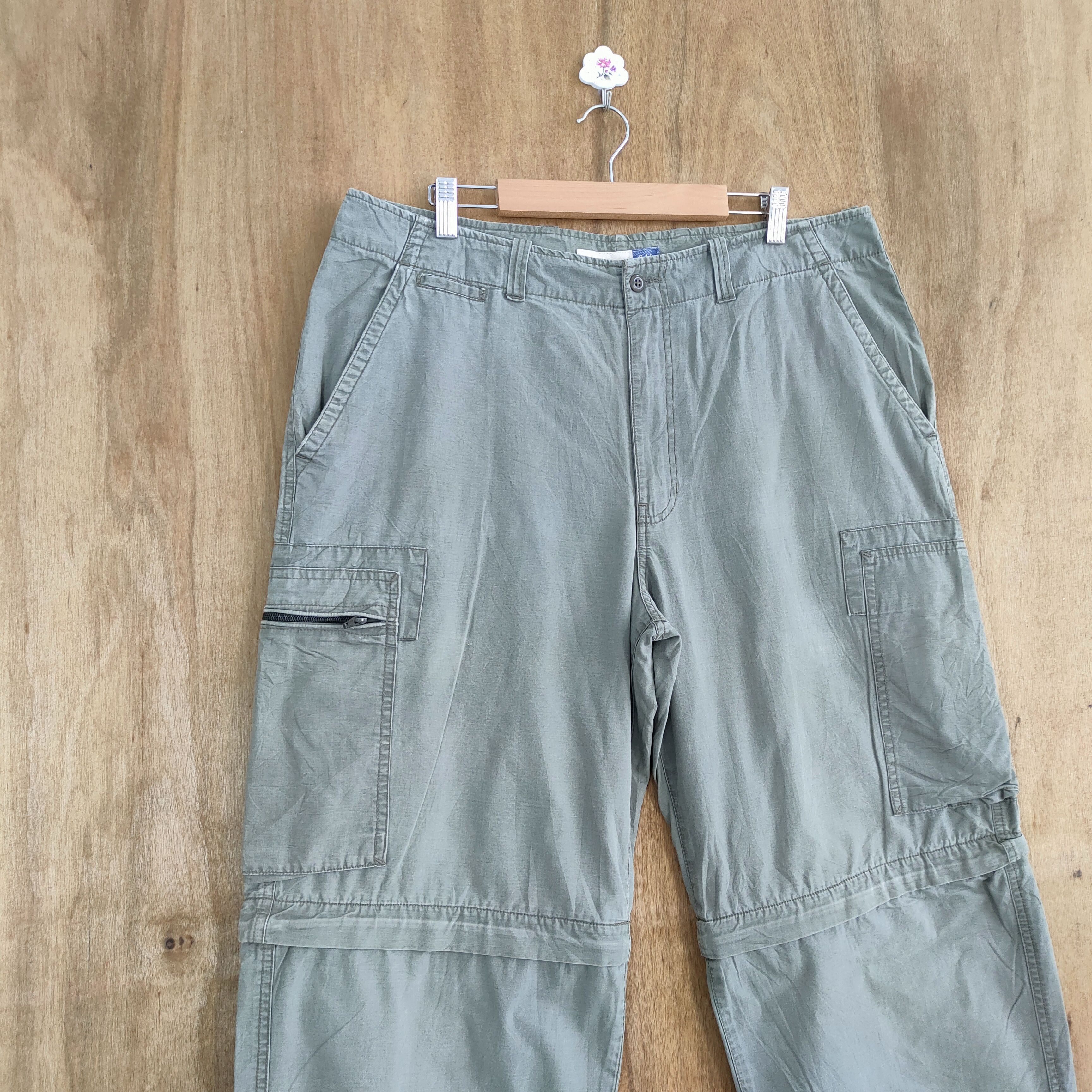 Japanese Brand × Vintage GAP 2 STEP FADED BAGGY CARGO PANTS Size US 36 / EU 52 - 4 Thumbnail