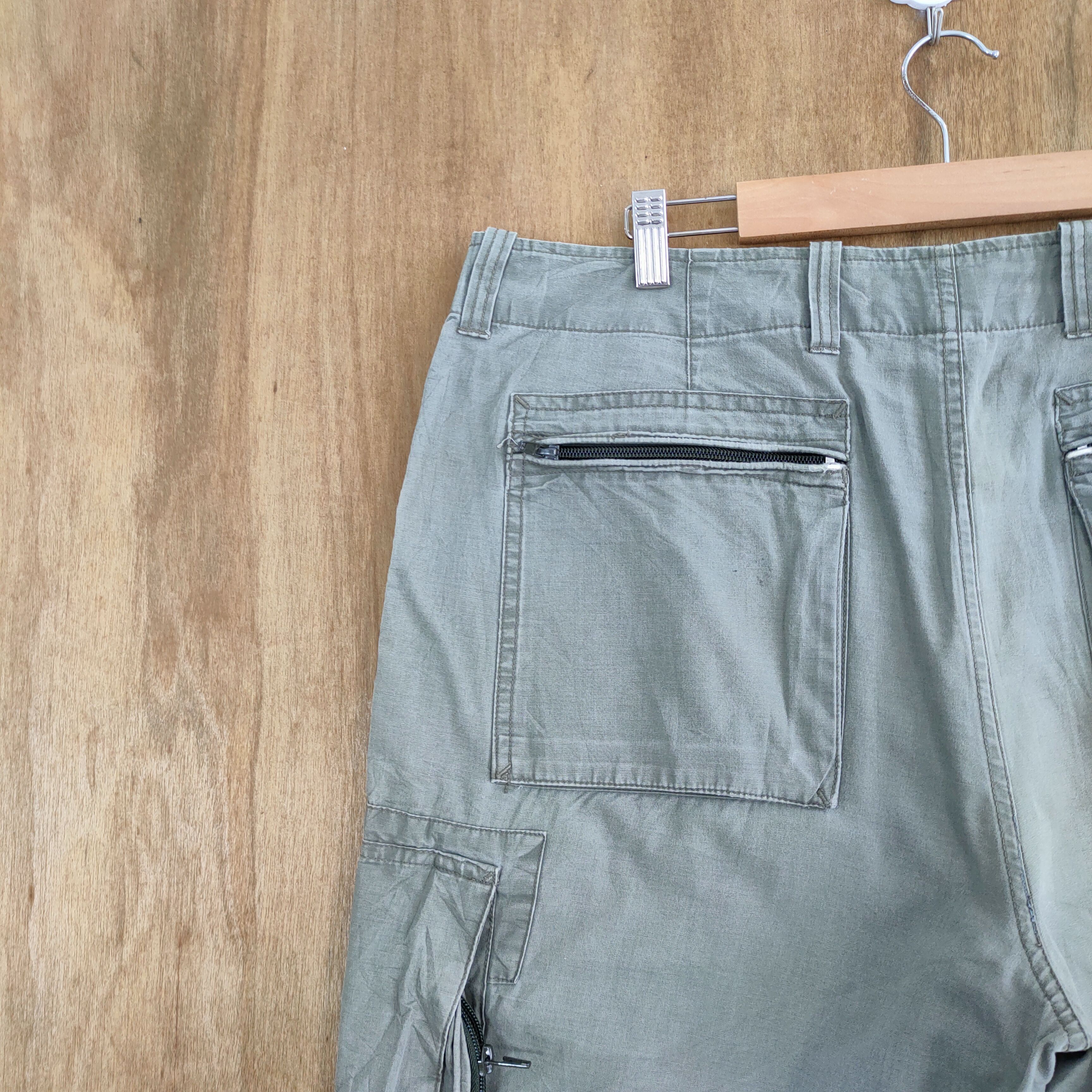 Japanese Brand × Vintage GAP 2 STEP FADED BAGGY CARGO PANTS Size US 36 / EU 52 - 13 Thumbnail