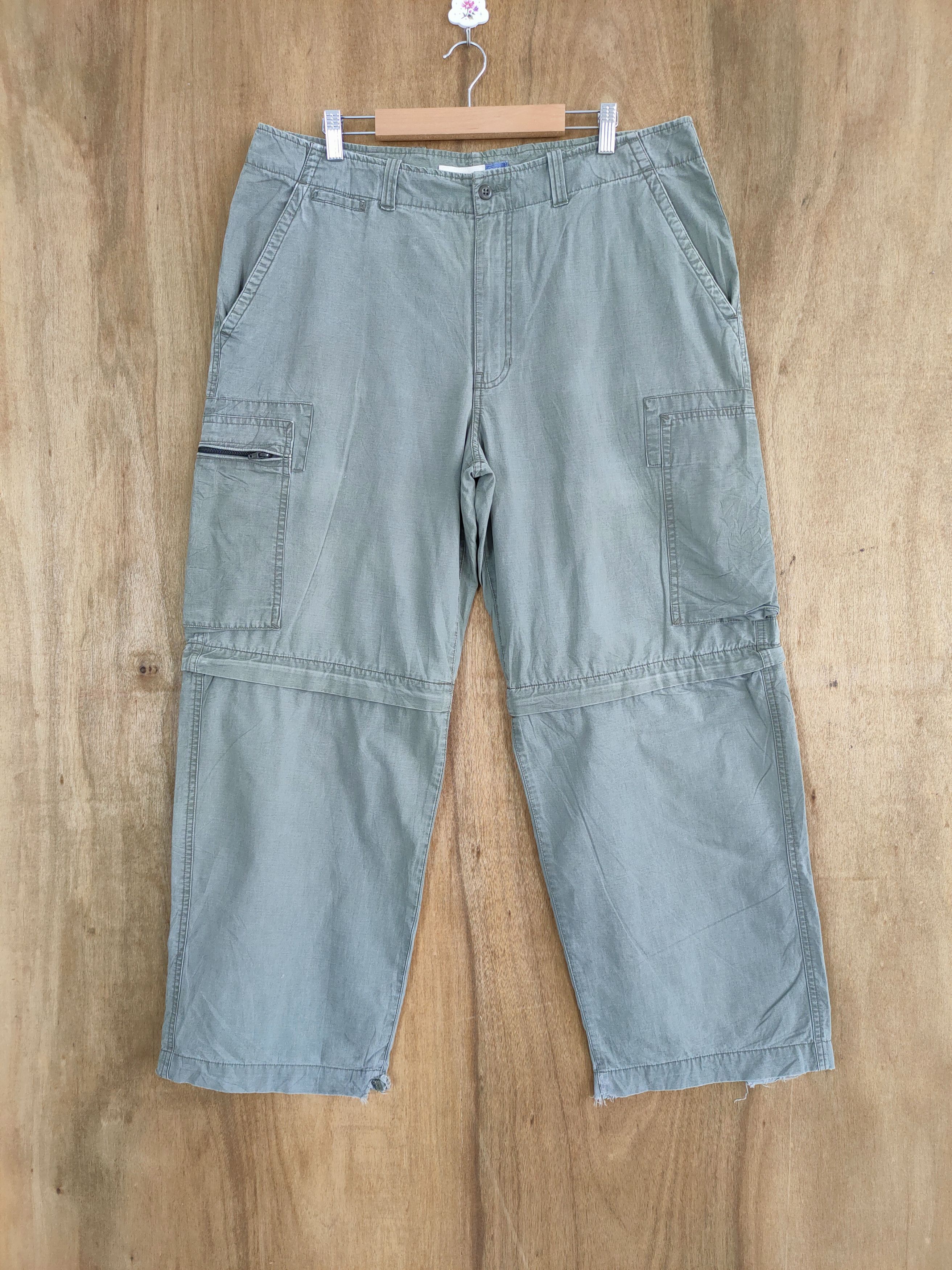Japanese Brand × Vintage GAP 2 STEP FADED BAGGY CARGO PANTS Size US 36 / EU 52 - 1 Thumbnail