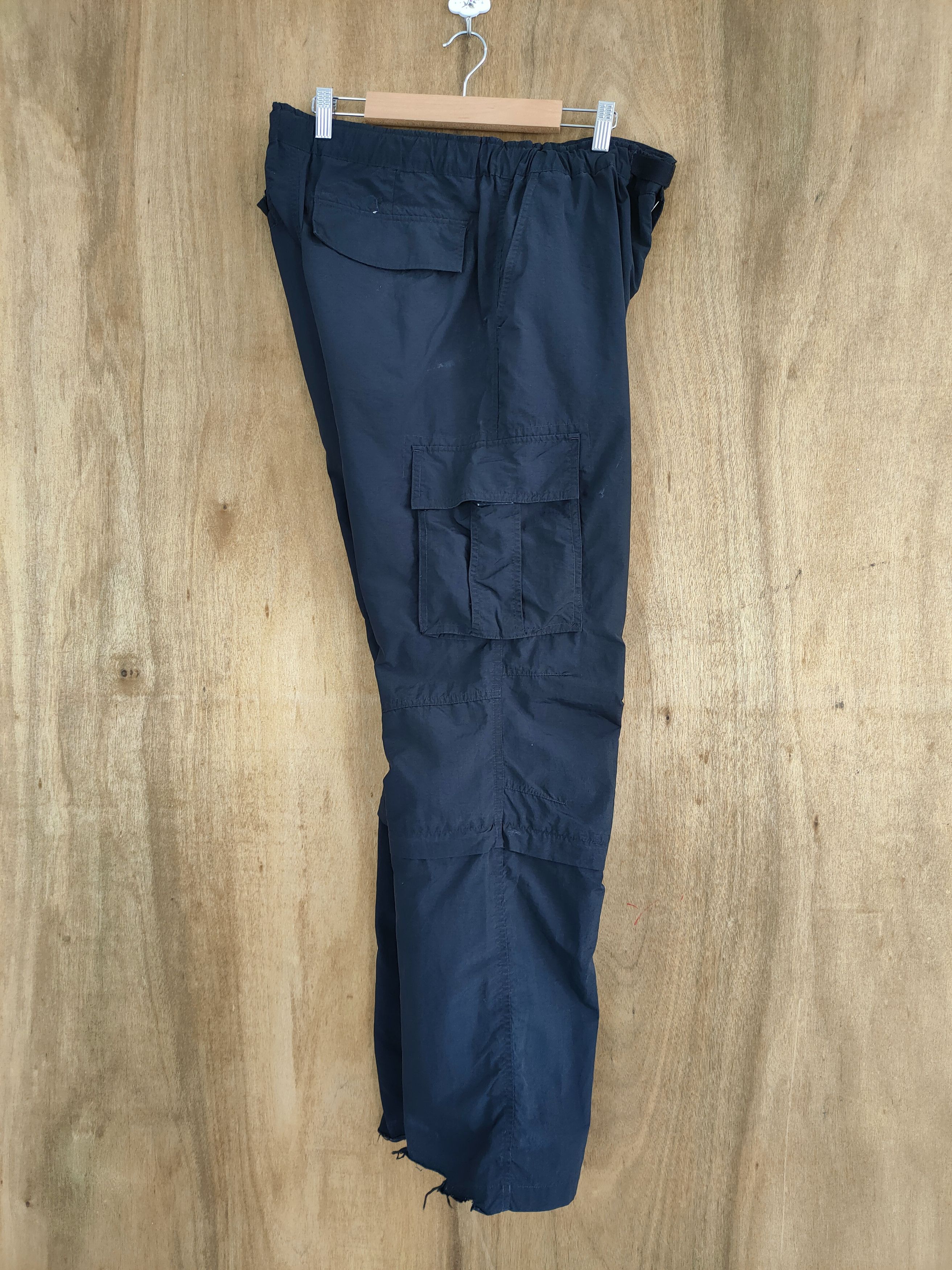 Japanese Brand IGNI BLACK CARGO PANTS Size US 32 / EU 48 - 2 Thumbnail