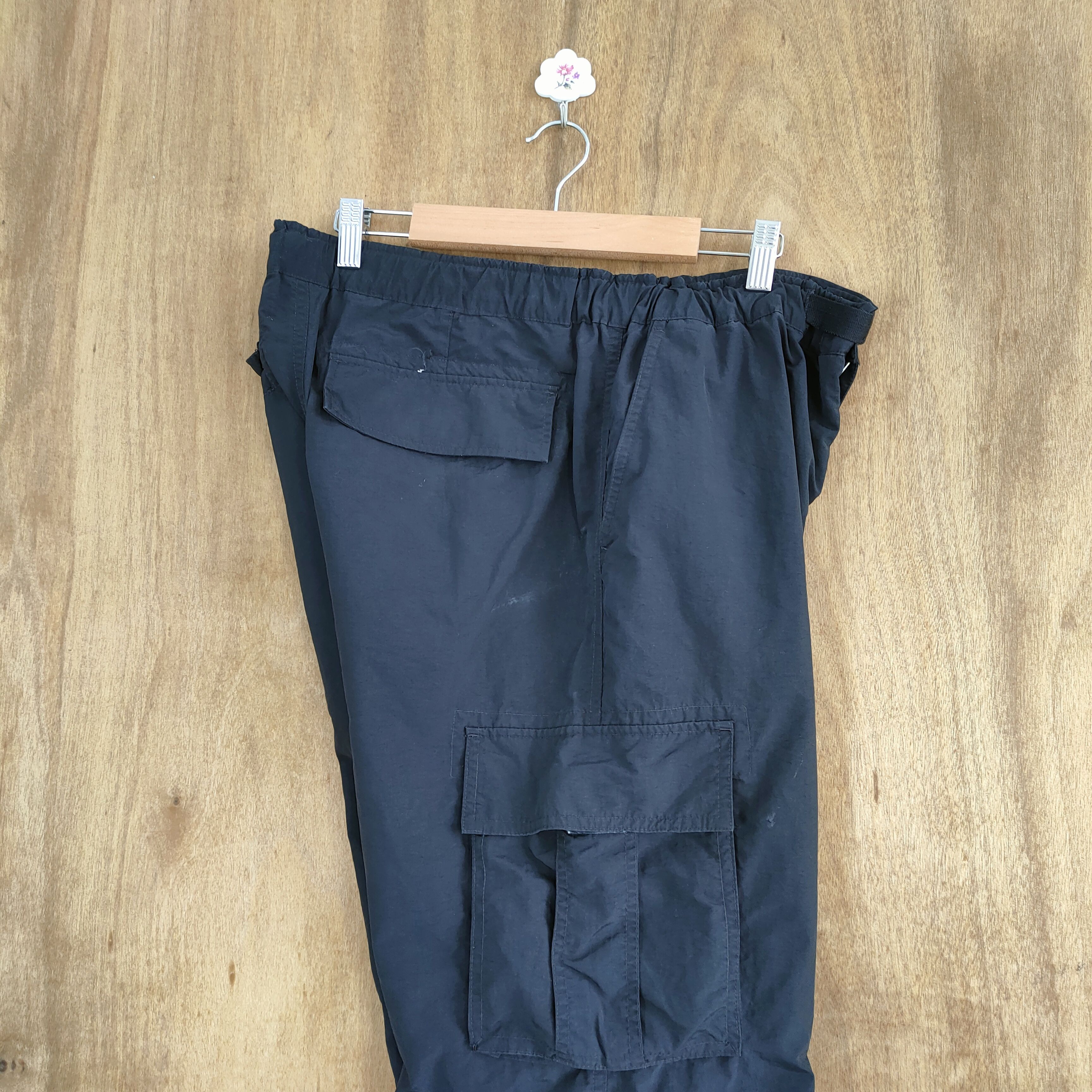 Japanese Brand IGNI BLACK CARGO PANTS Size US 32 / EU 48 - 13 Thumbnail