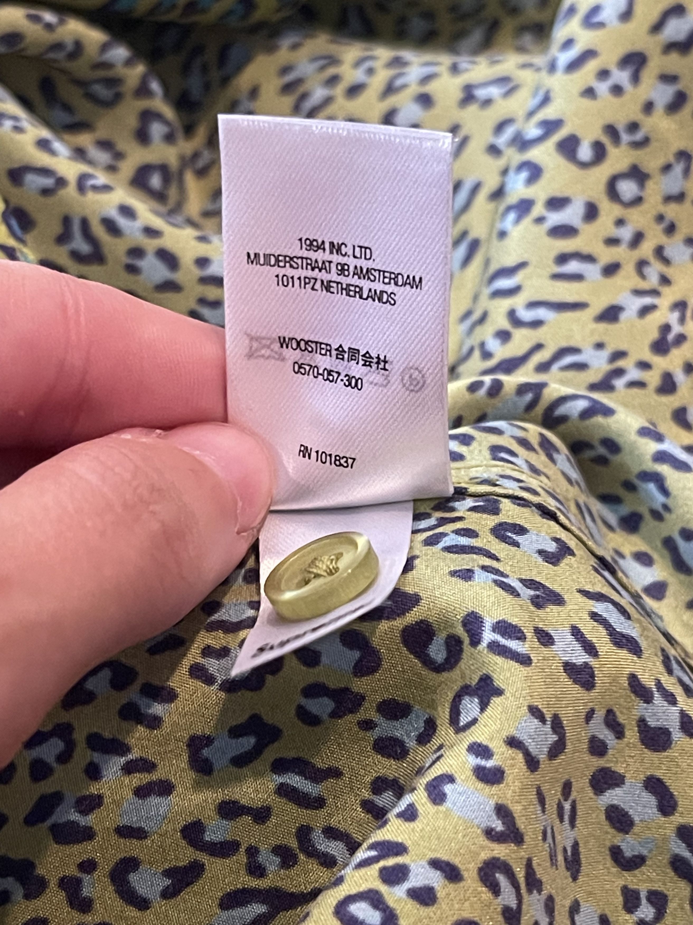 Supreme Supreme Green Leopard Button Down Size US XL / EU 56 / 4 - 4 Thumbnail