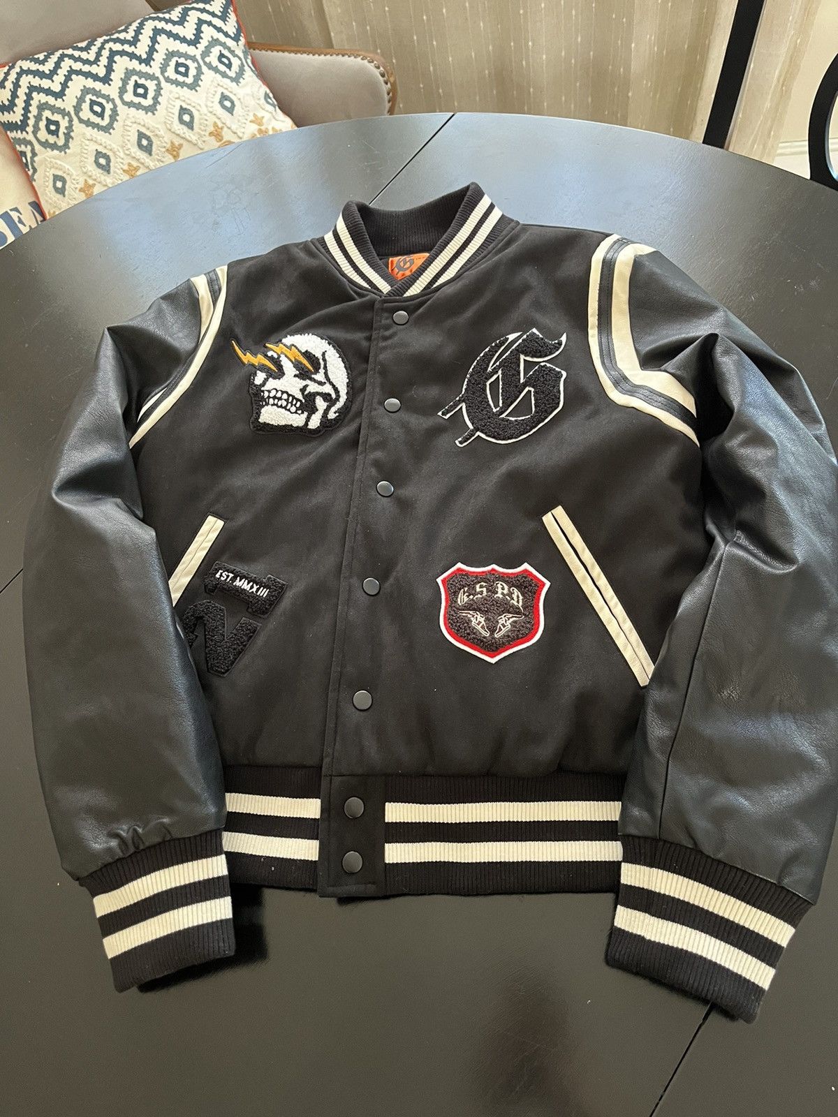 Mmxiii Varsity Jacket | boohooMAN