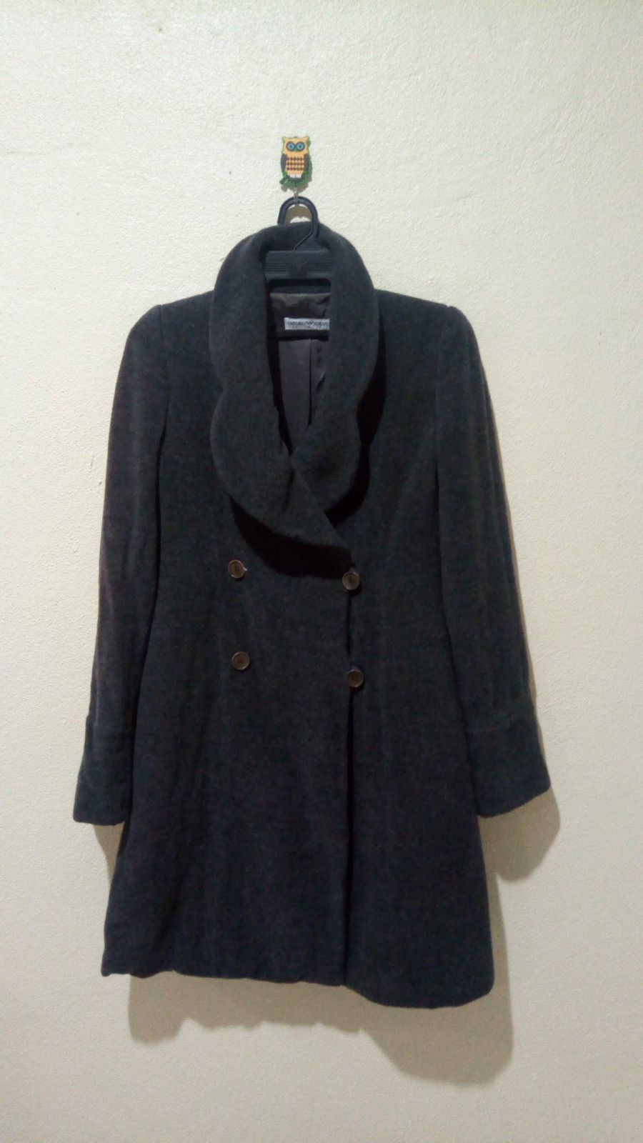 Emporio Armani Emporio Armani Flannel Long Coat size S Size US S / EU 44-46 / 1 - 1 Thumbnail
