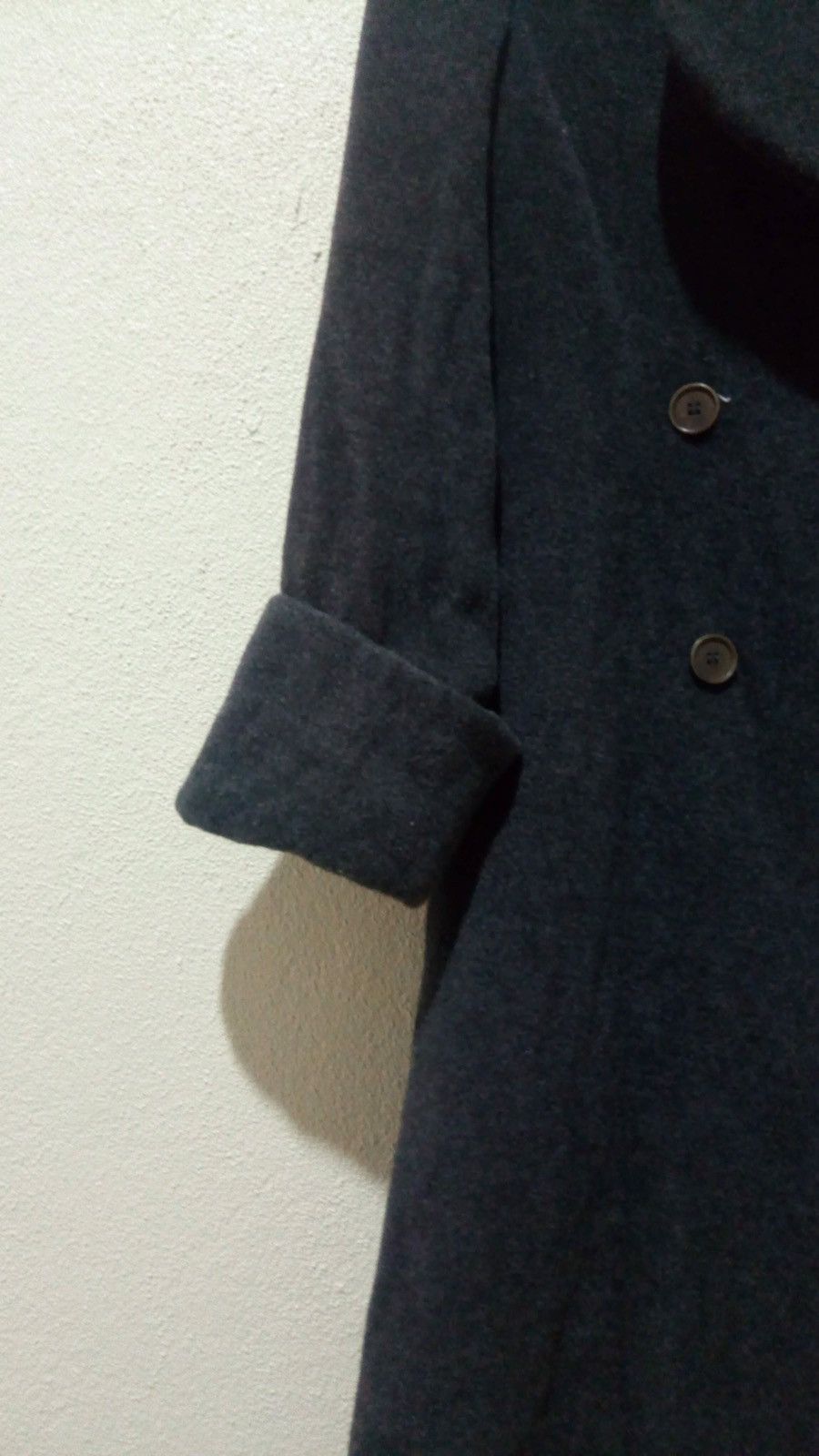 Emporio Armani Emporio Armani Flannel Long Coat size S Size US S / EU 44-46 / 1 - 4 Thumbnail