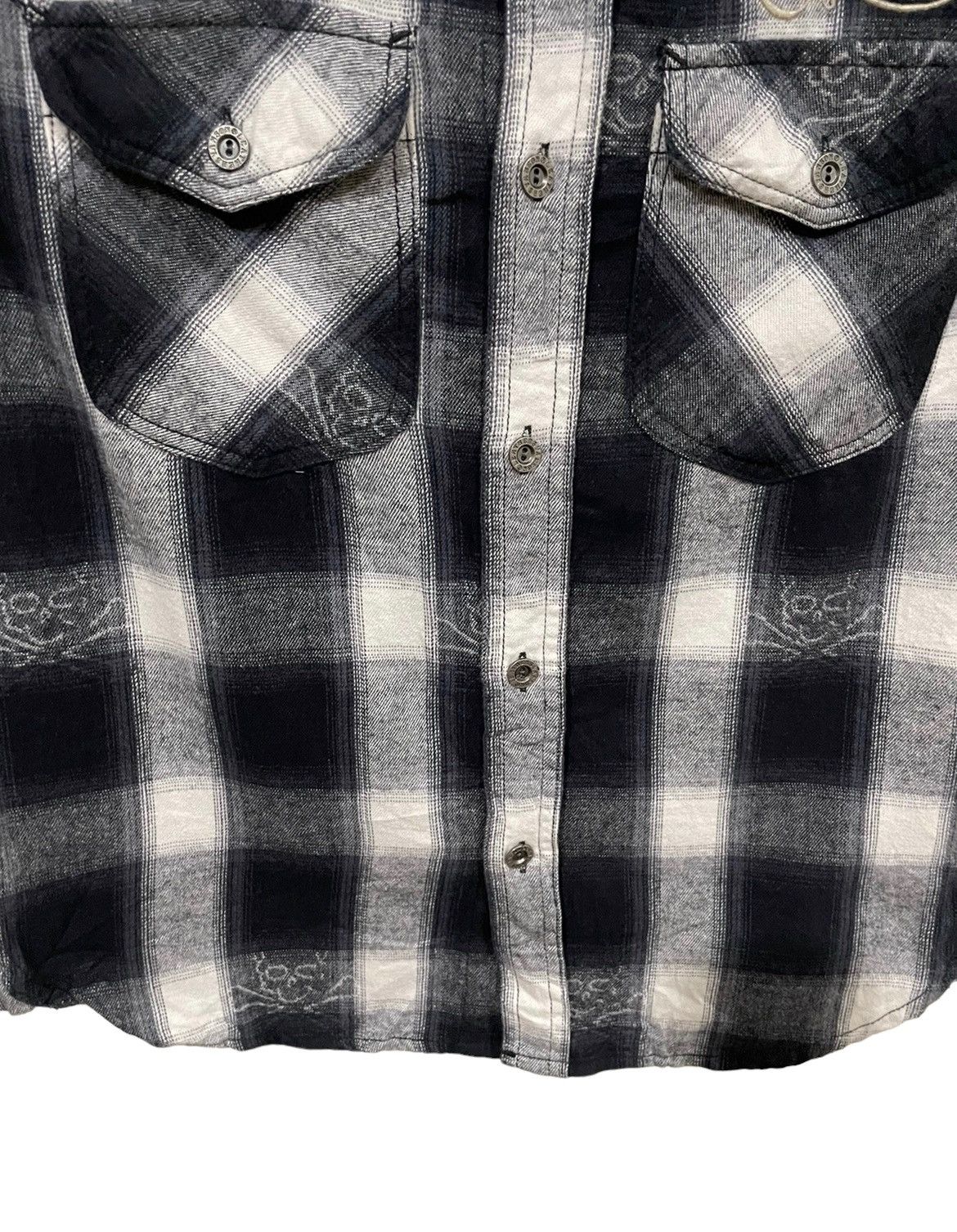 Vanson Leathers Vanson Leather X Tweety Racing AOP Shadow Plaid Flannel Size US S / EU 44-46 / 1 - 19 Thumbnail