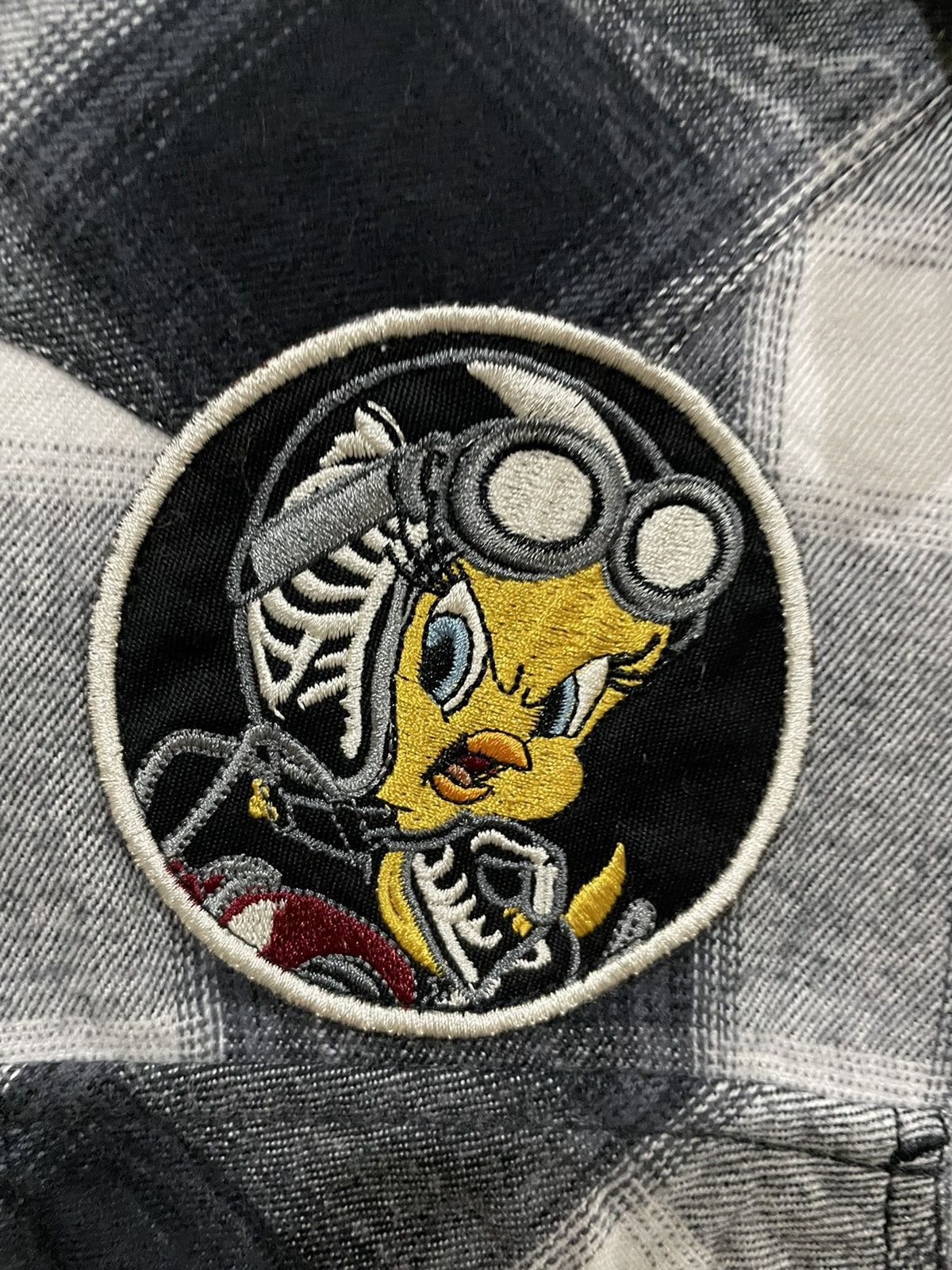 Vanson Leathers Vanson Leather X Tweety Racing AOP Shadow Plaid Flannel Size US S / EU 44-46 / 1 - 10 Thumbnail