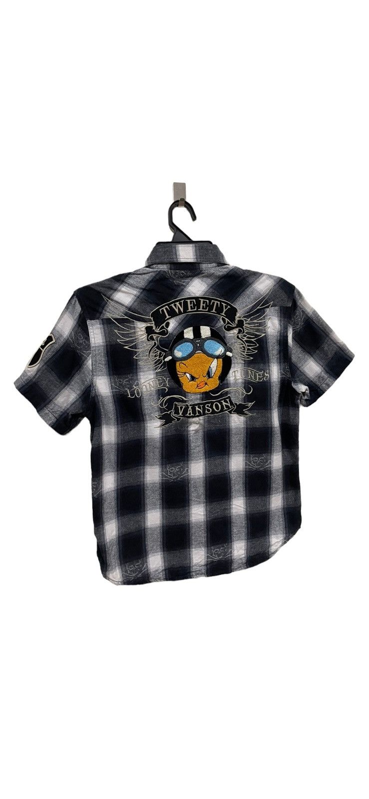 Vanson Leathers Vanson Leather X Tweety Racing AOP Shadow Plaid Flannel Size US S / EU 44-46 / 1 - 5 Thumbnail