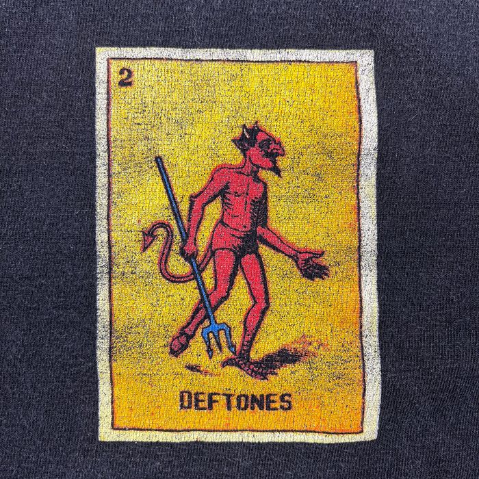 Vintage 2000s Deftones Devil Tarot Card Tee Grailed