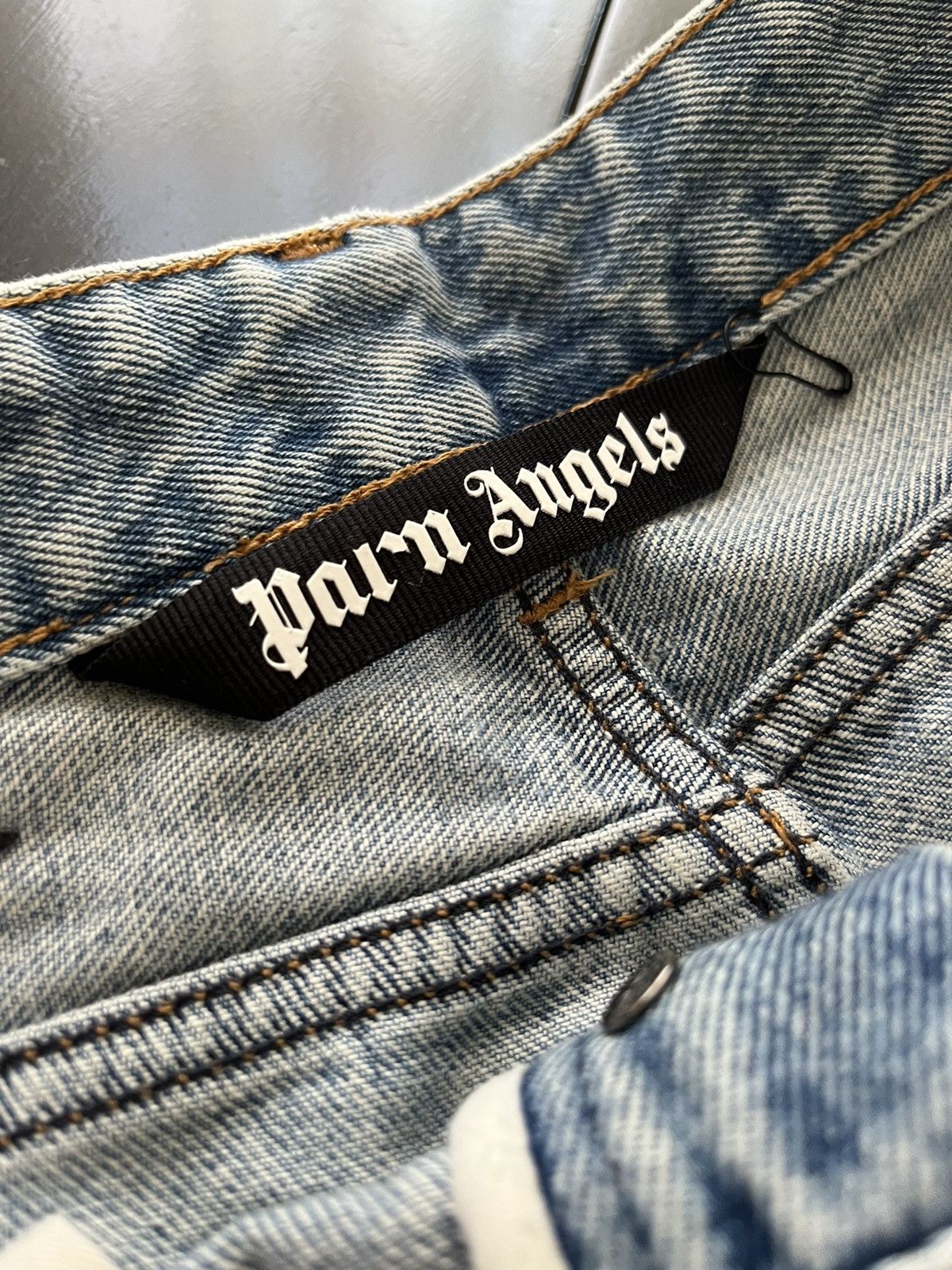 Palm Angels Palm angels sacred heart jeans Size US 30 / EU 46 - 5 Thumbnail