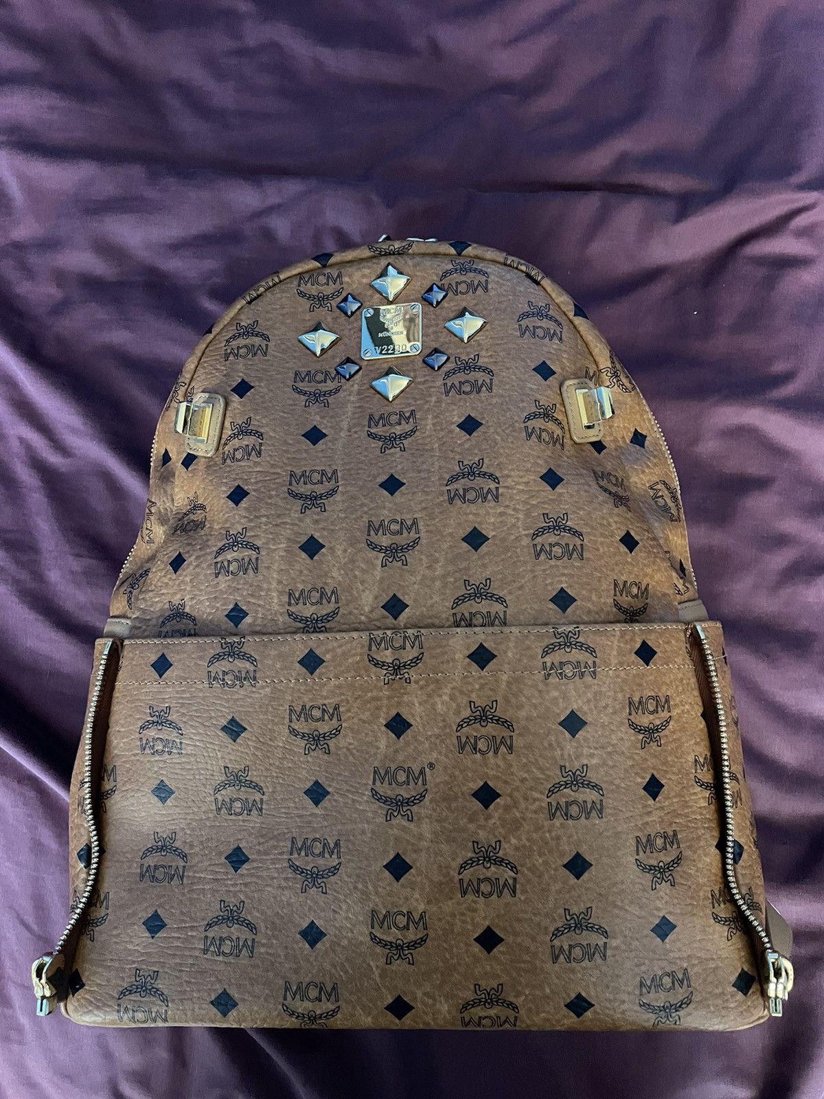 MCM RARE MCM 2 in 1 Dual Stark Backpack Medium Size ONE SIZE - 5 Thumbnail