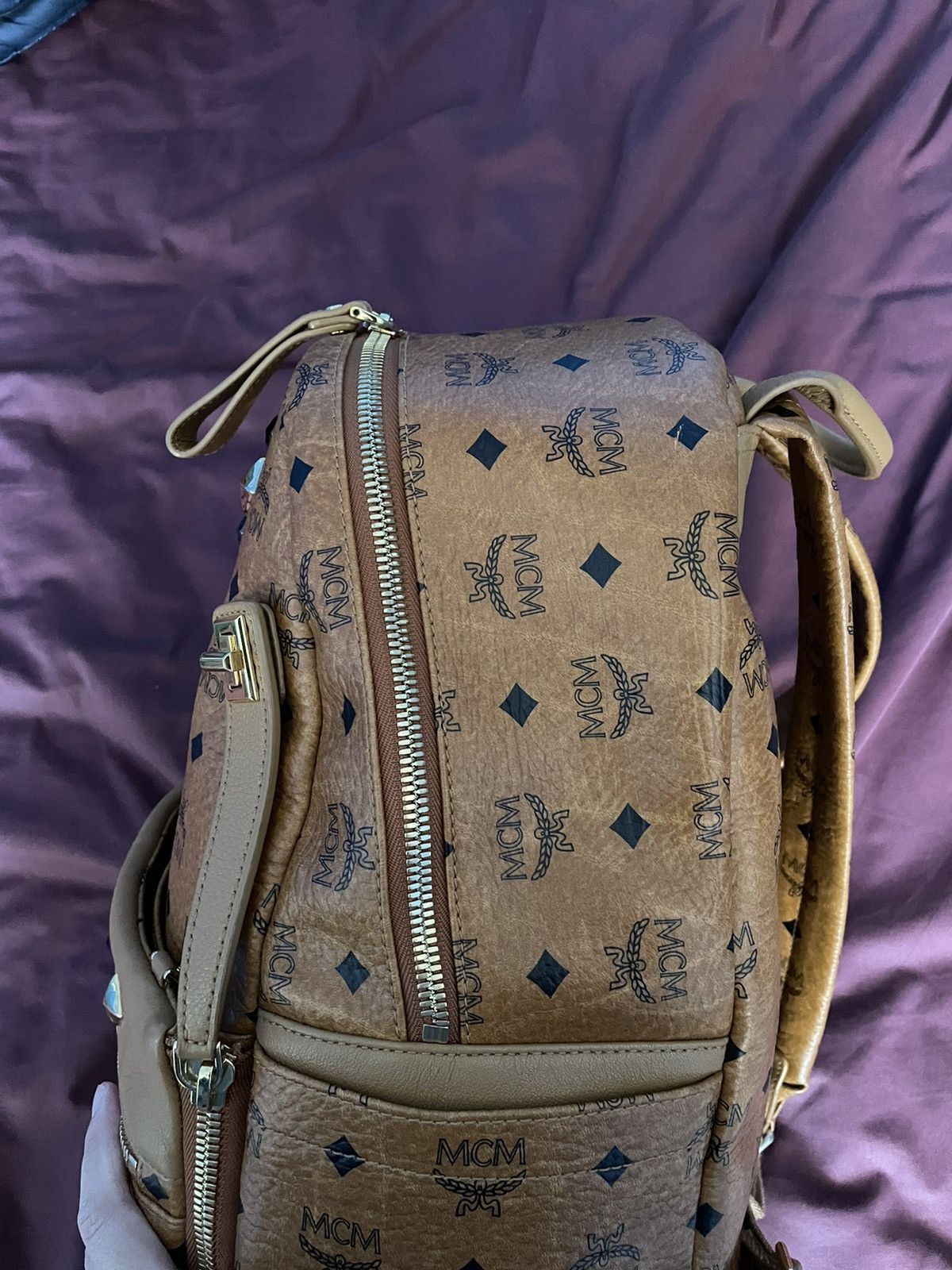MCM RARE MCM 2 in 1 Dual Stark Backpack Medium Size ONE SIZE - 3 Thumbnail