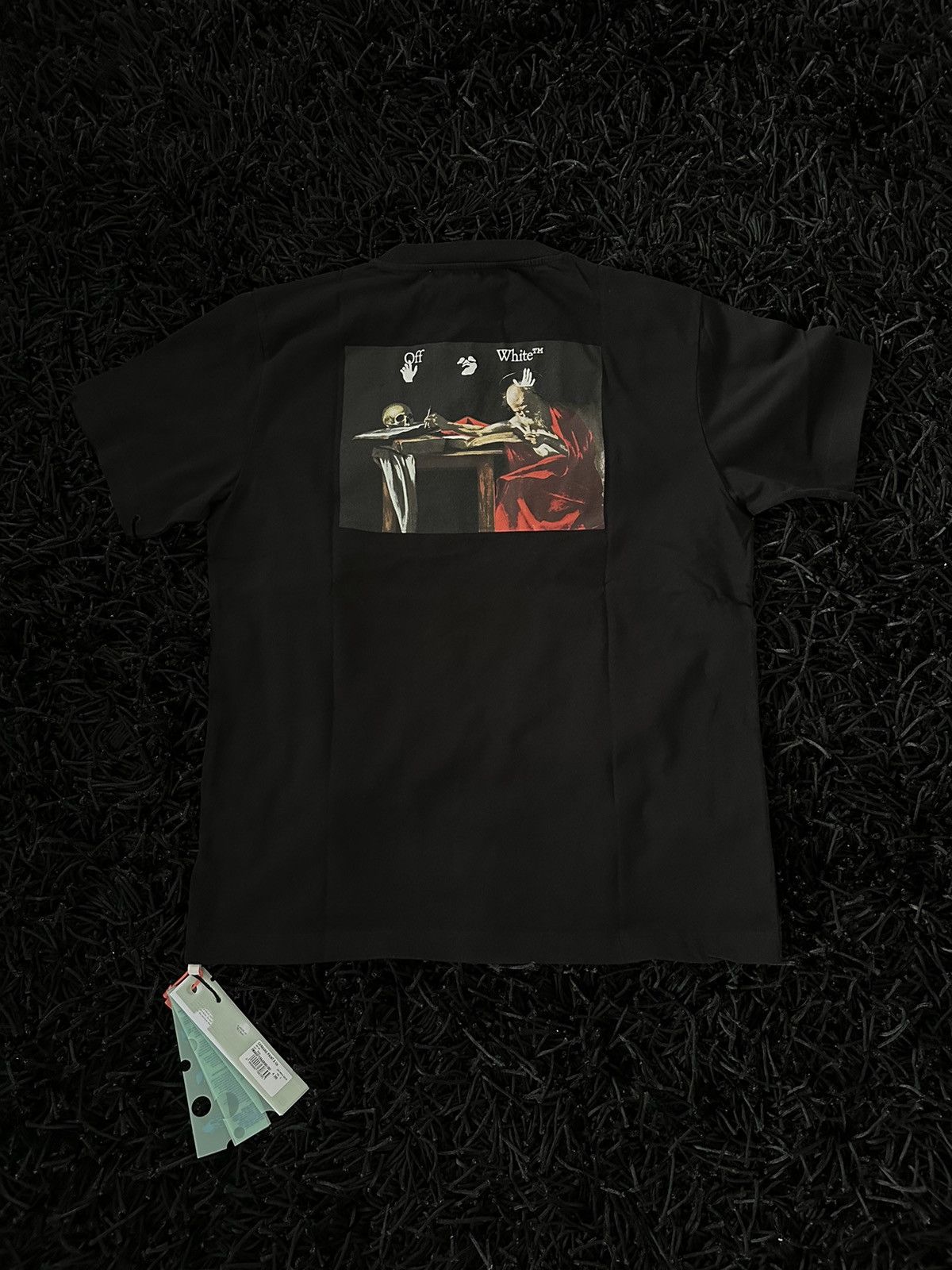 Off-White Off-White Caravaggio Back T-Shirt Size US L / EU 52-54 / 3 - 1 Thumbnail