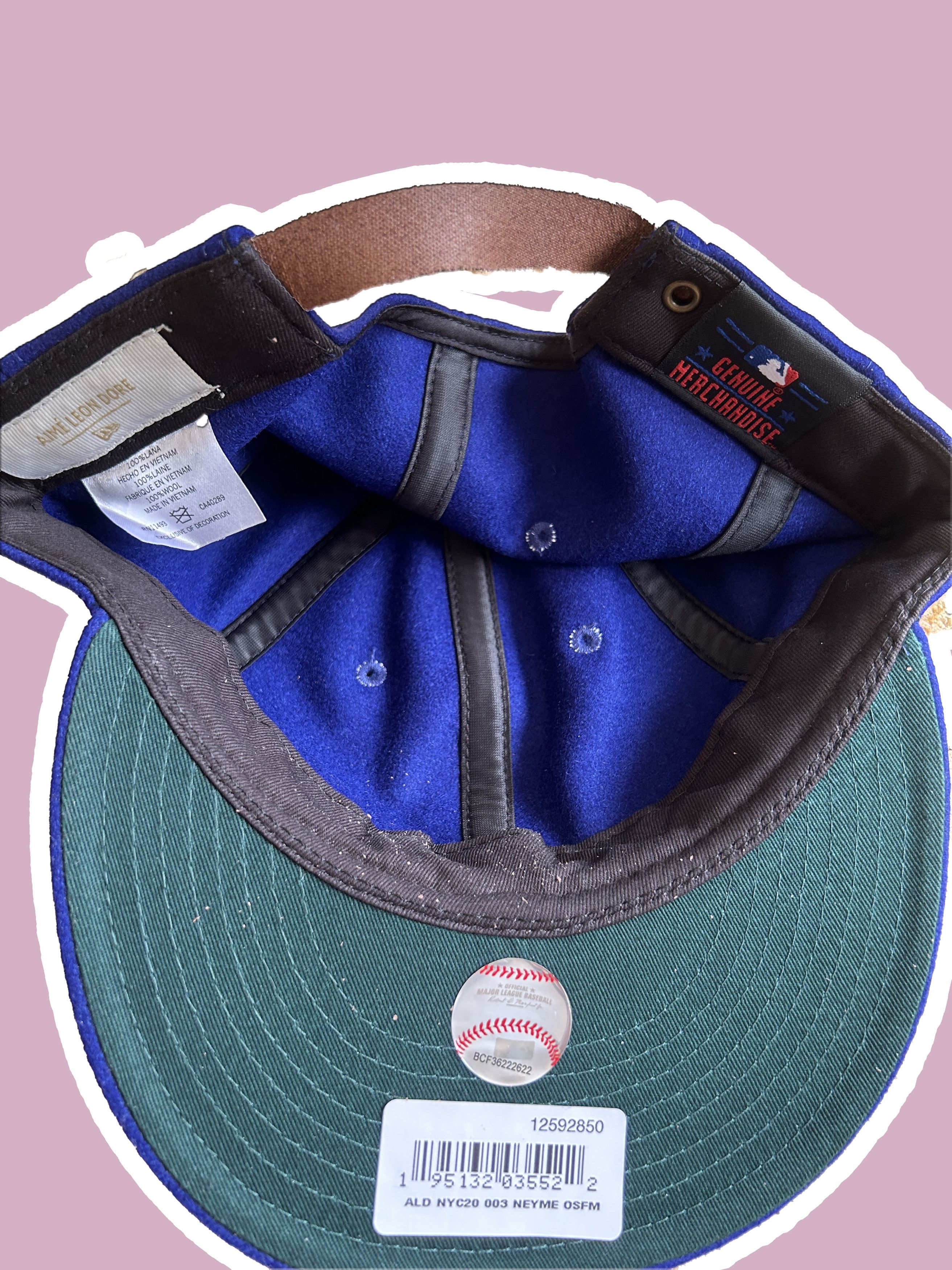 Aime Leon Dore ALD / New Era Wool Mets Hat Blue Size ONE SIZE - 4 Thumbnail