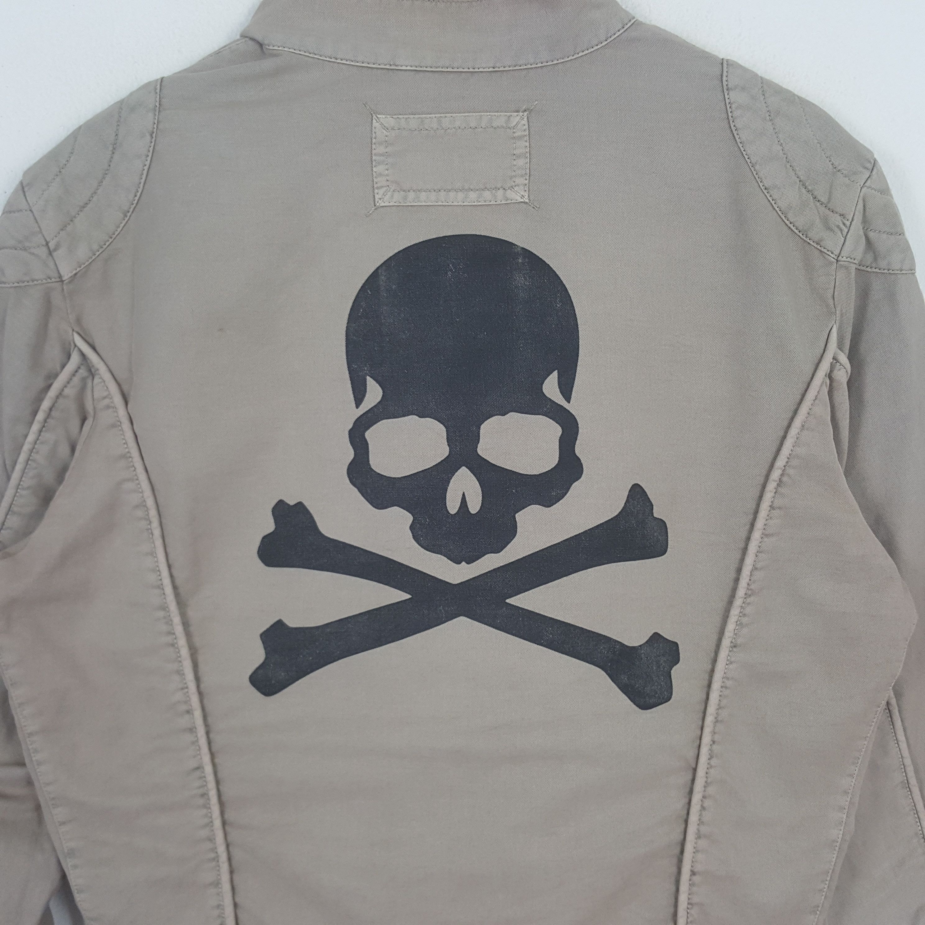 Guess × Vintage Vintage Guess X Skulls Japan Style Custom Logo Bikers Jacket Size US L / EU 52-54 / 3 - 2 Thumbnail