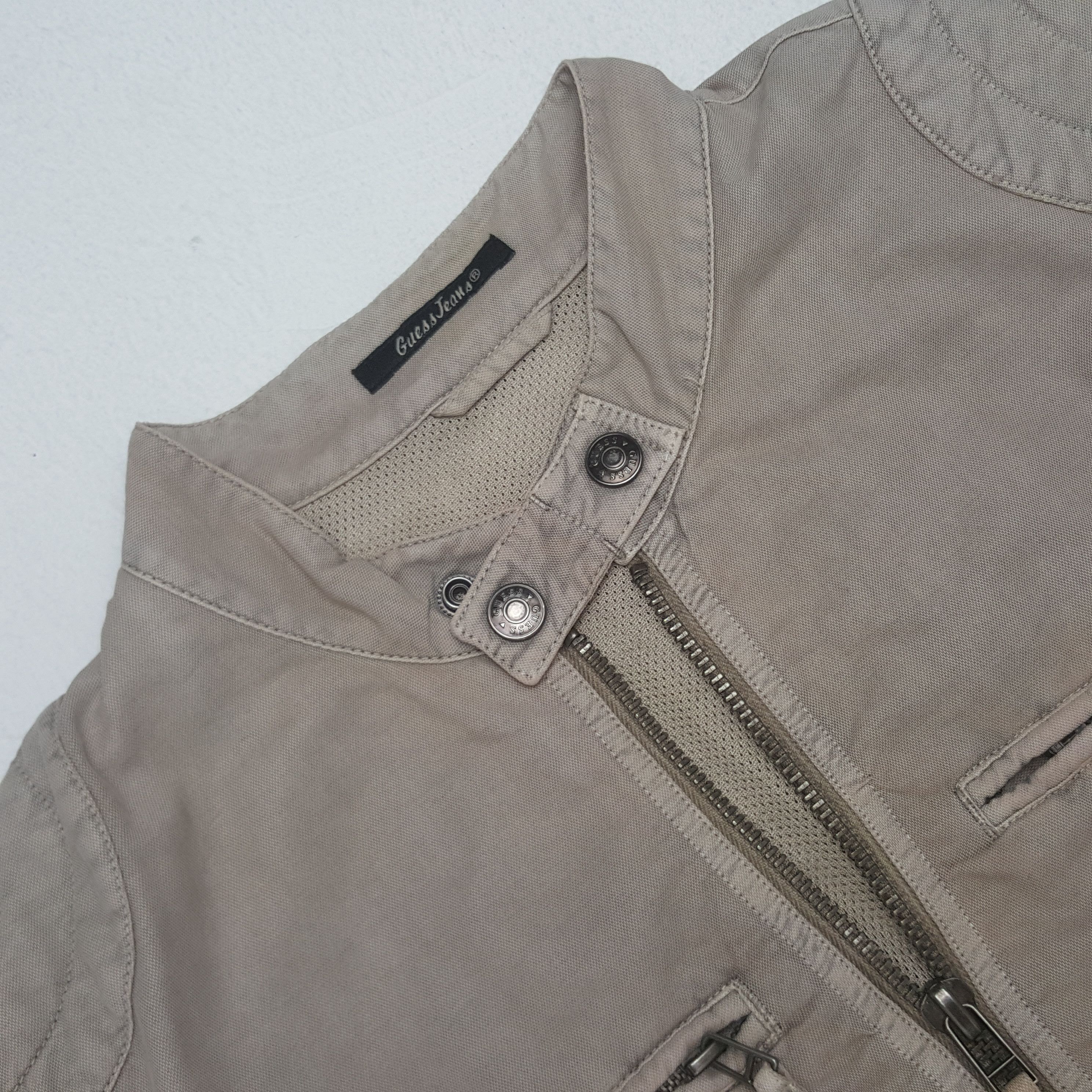 Guess × Vintage Vintage Guess X Skulls Japan Style Custom Logo Bikers Jacket Size US L / EU 52-54 / 3 - 5 Thumbnail