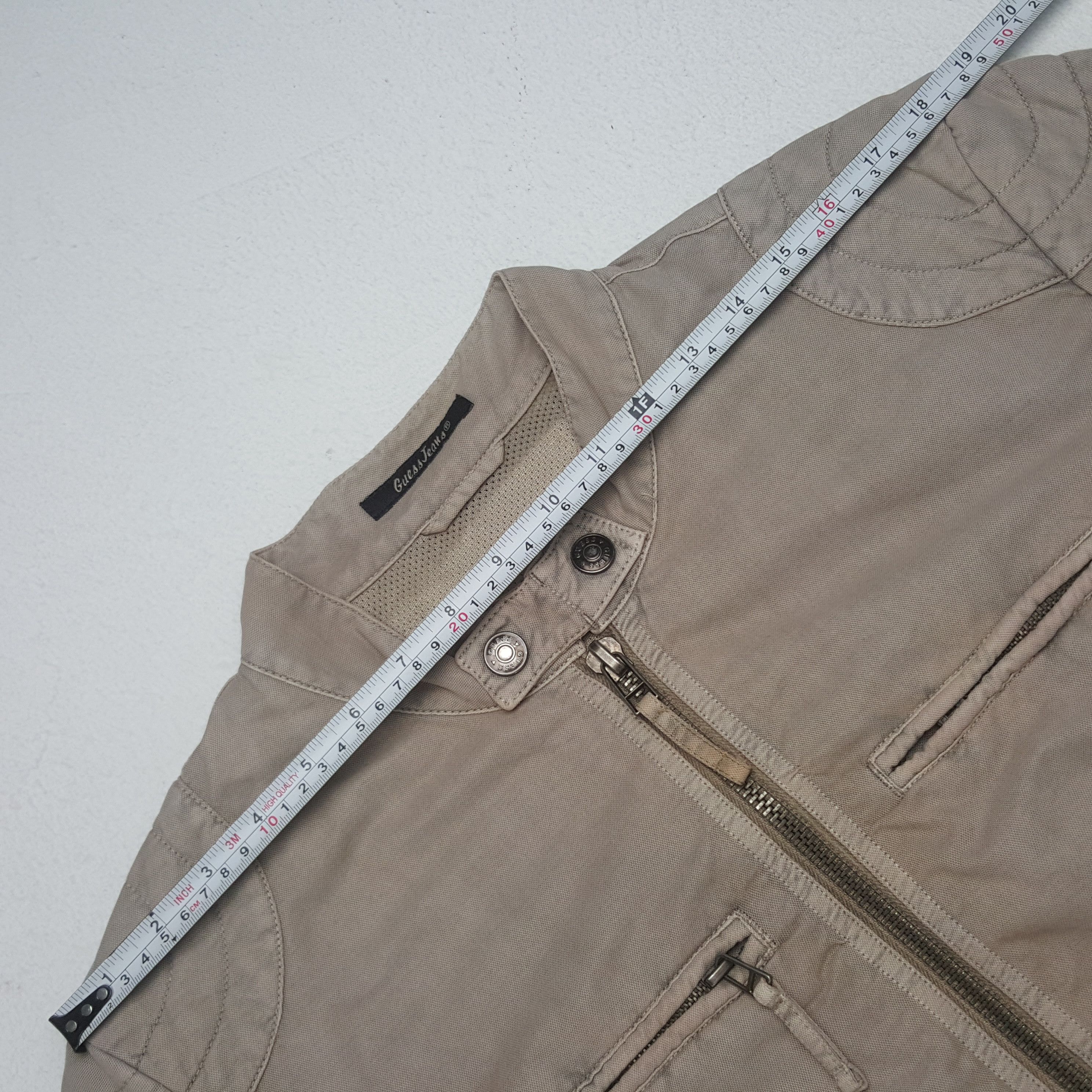 Guess × Vintage Vintage Guess X Skulls Japan Style Custom Logo Bikers Jacket Size US L / EU 52-54 / 3 - 15 Thumbnail