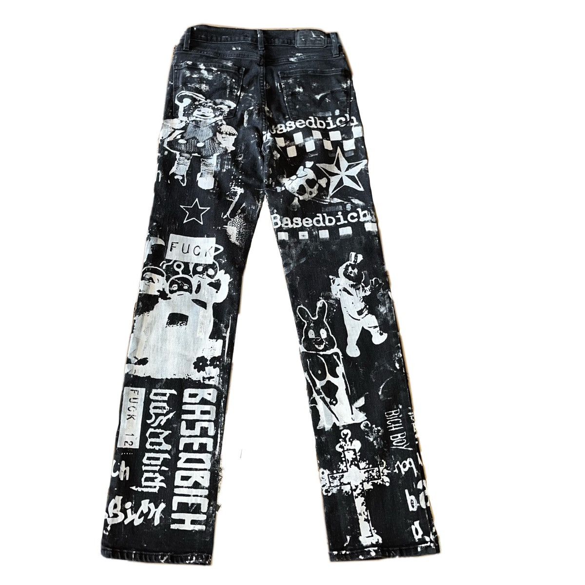 Levi's Basedbich 1of1 custom jeans Size 26" / US 2 / IT 38 - 2 Thumbnail