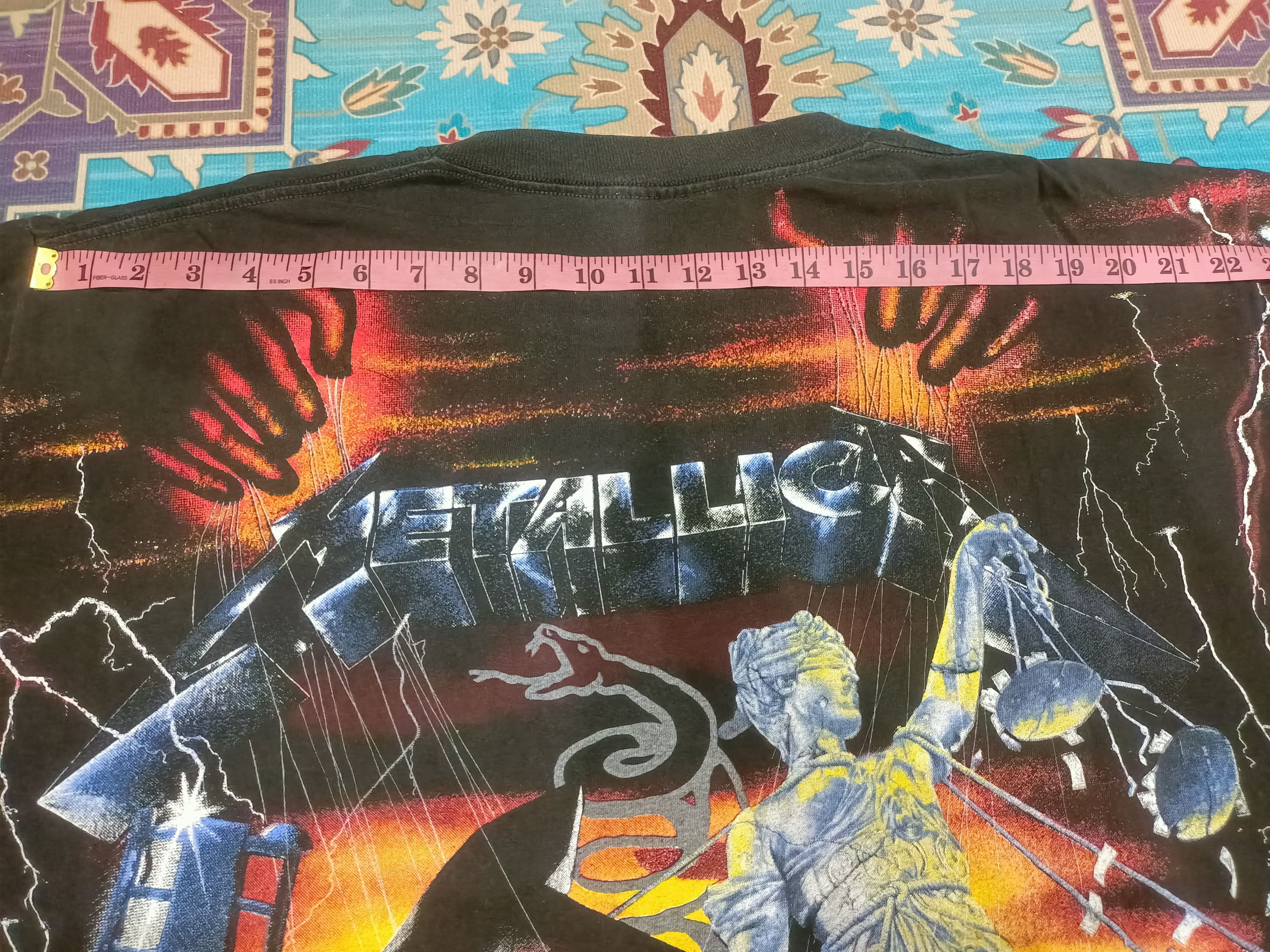 Band Tees METALLICA x BAND TEES x VINTAGE x COVER ALBUM x RARE Size US XL / EU 56 / 4 - 10 Thumbnail