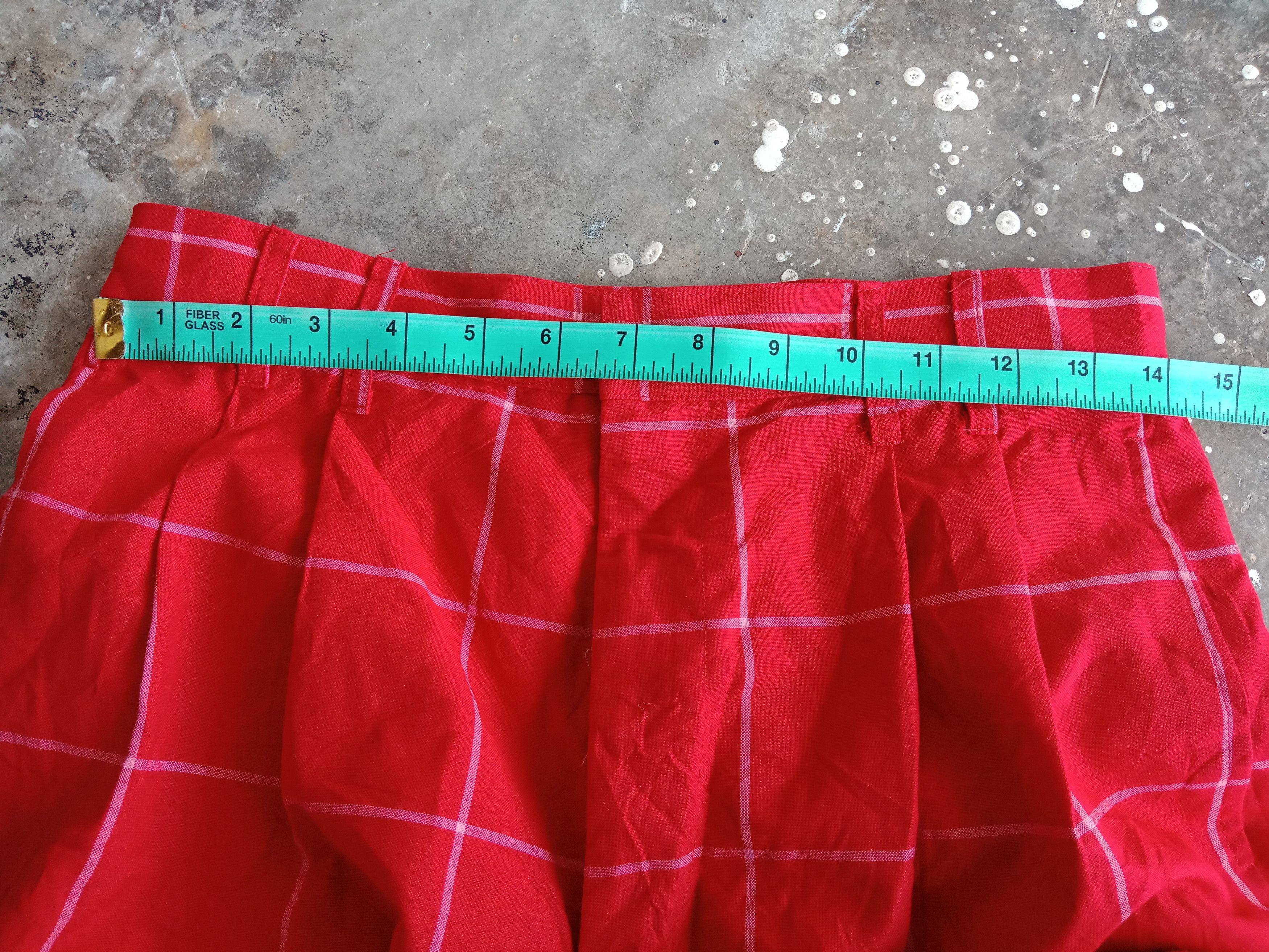 Hysteric Glamour Hysteric Glamour Reds Checker Size US 28 / EU 44 - 10 Thumbnail