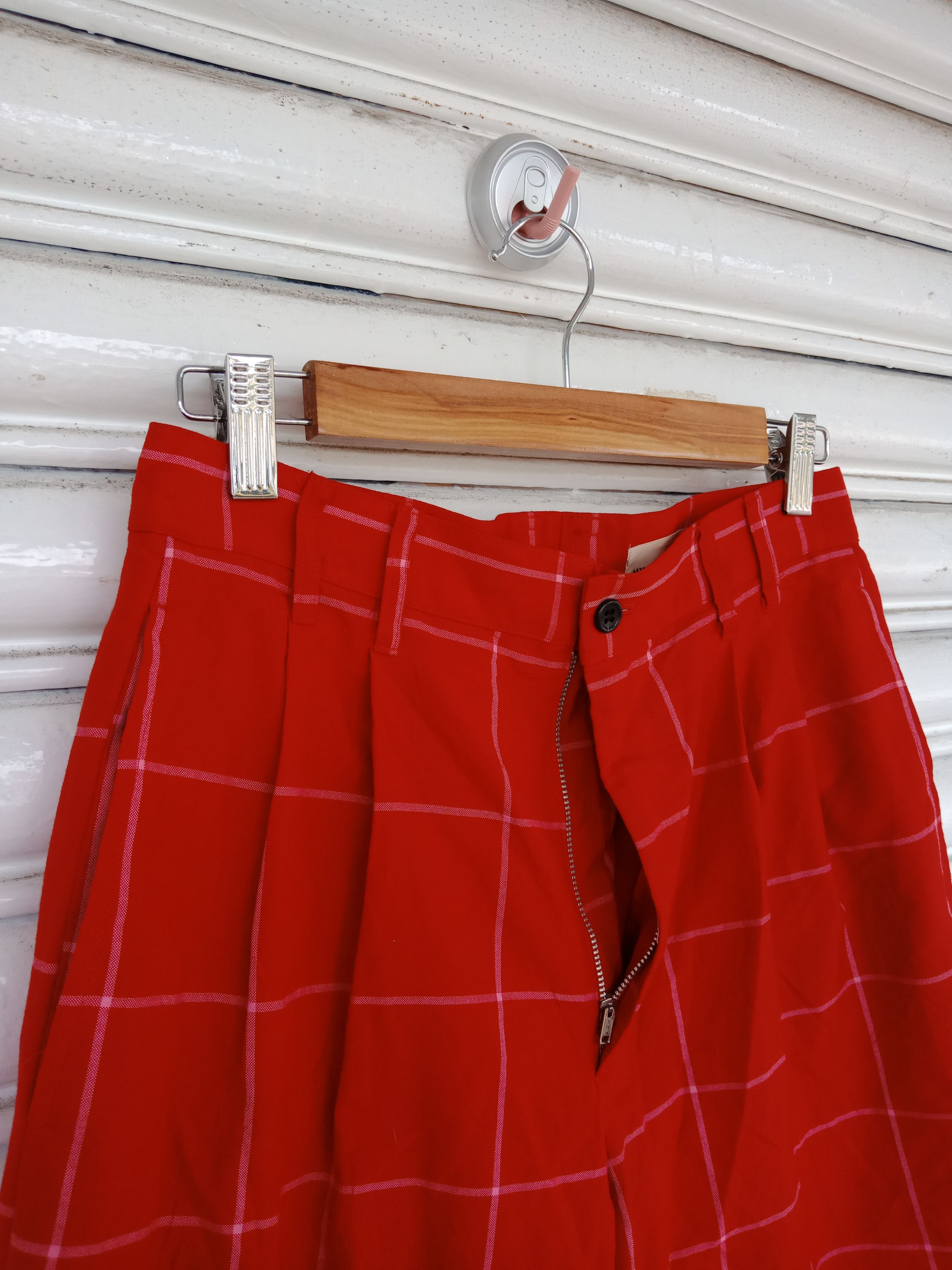 Hysteric Glamour Hysteric Glamour Reds Checker Size US 28 / EU 44 - 7 Thumbnail