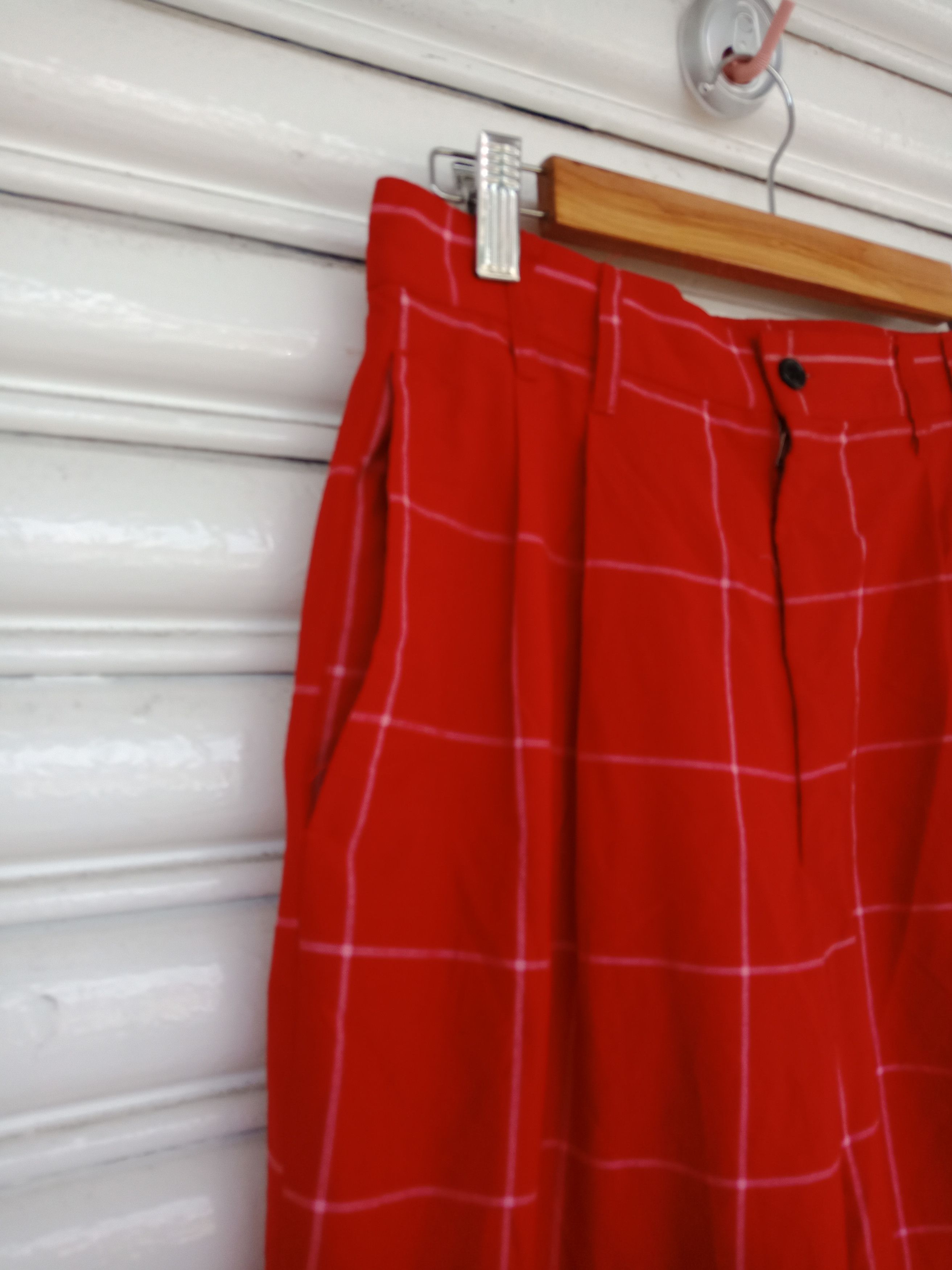 Hysteric Glamour Hysteric Glamour Reds Checker Size US 28 / EU 44 - 6 Thumbnail